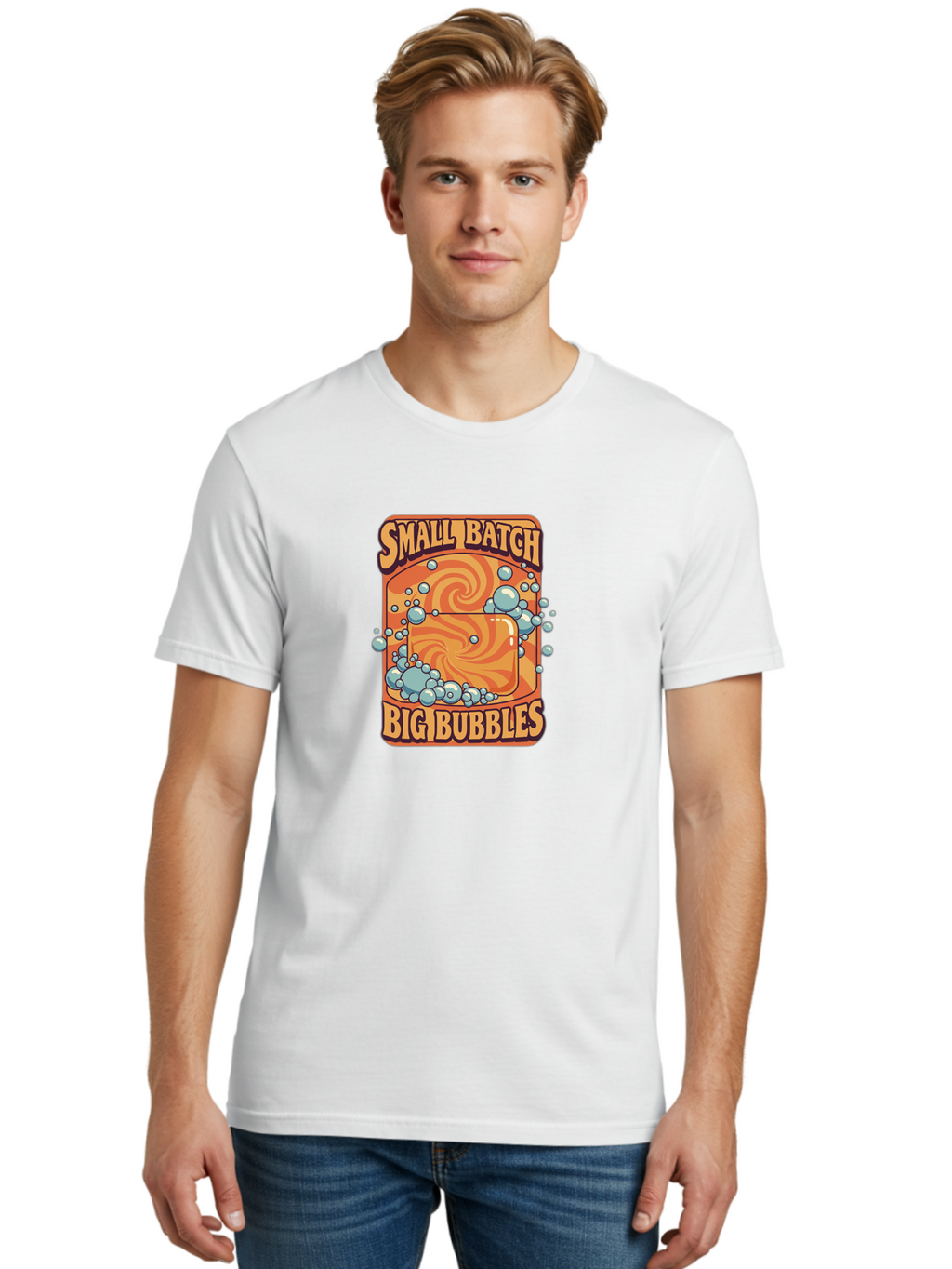Small-Batch-Big-Bubbles Men'S Graphic Tee, 100% Cotton, Comfortable Casual Summer Wear, Machine Washable, Vintage Camera, Old Camera, Antique Camera, Black Camera, Classic Photography, Photography Equipment, Nostalgic Device, Film Camera, Baf515
