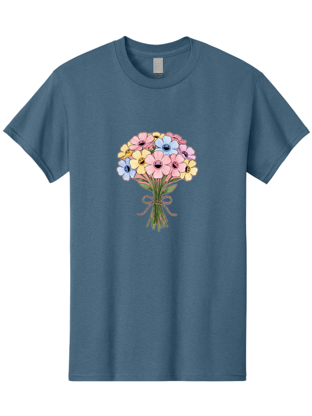 Smiley-Flower-Bouquet Men'S Graphic Tee, 100% Cotton, Comfortable Casual Summer Wear, Machine Washable, Vintage Camera, Old Camera, Antique Camera, Black Camera, Classic Photography, Photography Equipment, Nostalgic Device, Film Camera, Baf517