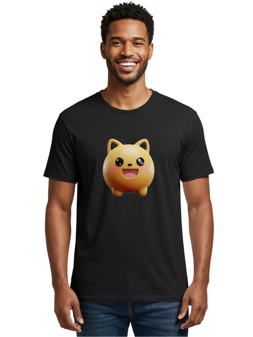 Smiling-Cat Men'S Graphic Tee, 100% Cotton, Comfortable Casual Summer Wear, Machine Washable, Vintage Camera, Old Camera, Antique Camera, Black Camera, Classic Photography, Photography Equipment, Nostalgic Device, Film Camera, Camera Art Baf519