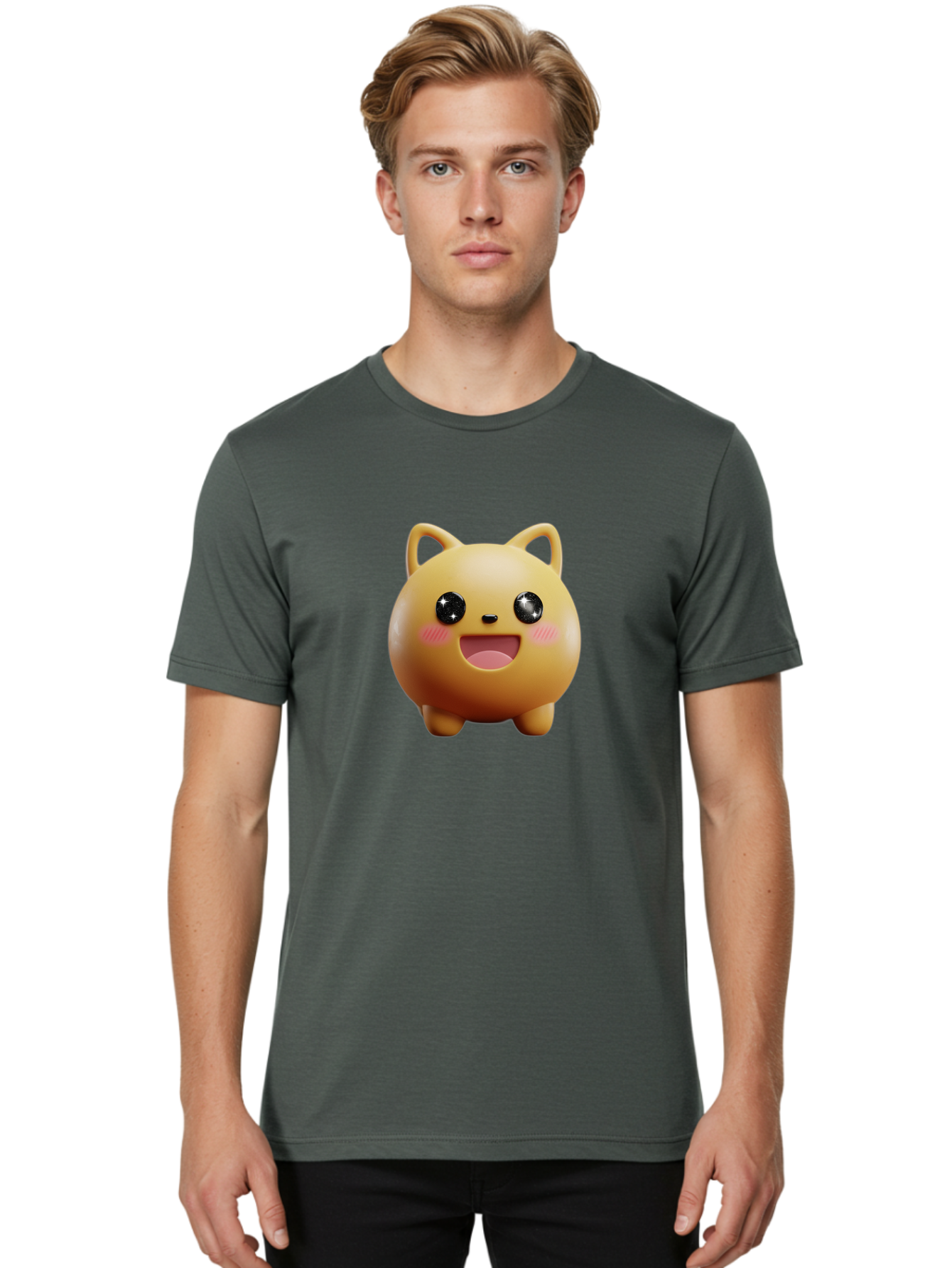 Smiling-Cat Men'S Graphic Tee, 100% Cotton, Comfortable Casual Summer Wear, Machine Washable, Vintage Camera, Old Camera, Antique Camera, Black Camera, Classic Photography, Photography Equipment, Nostalgic Device, Film Camera, Camera Art Baf519