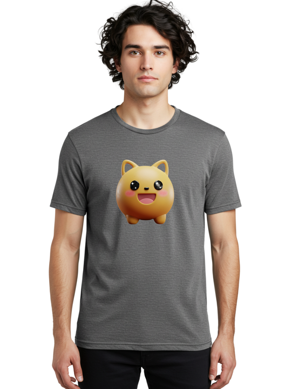 Smiling-Cat Men'S Graphic Tee, 100% Cotton, Comfortable Casual Summer Wear, Machine Washable, Vintage Camera, Old Camera, Antique Camera, Black Camera, Classic Photography, Photography Equipment, Nostalgic Device, Film Camera, Camera Art Baf519