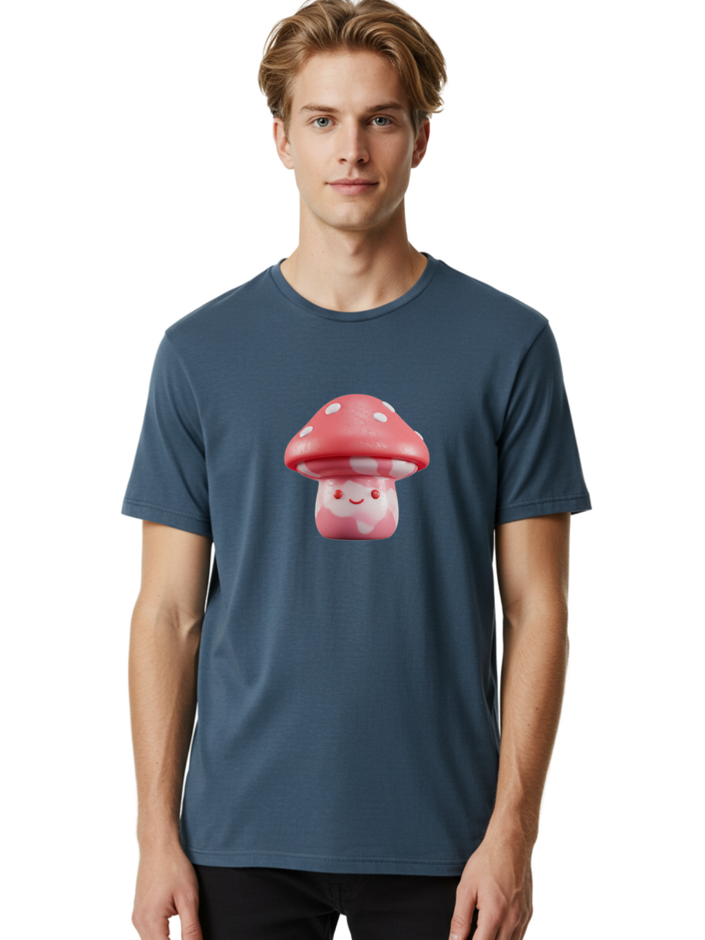 Smiling-Mushroom Men'S Graphic Tee, 100% Cotton, Comfortable Casual Summer Wear, Machine Washable, Vintage Camera, Old Camera, Antique Camera, Black Camera, Classic Photography, Photography Equipment, Nostalgic Device, Film Camera, Camera Art Baf520