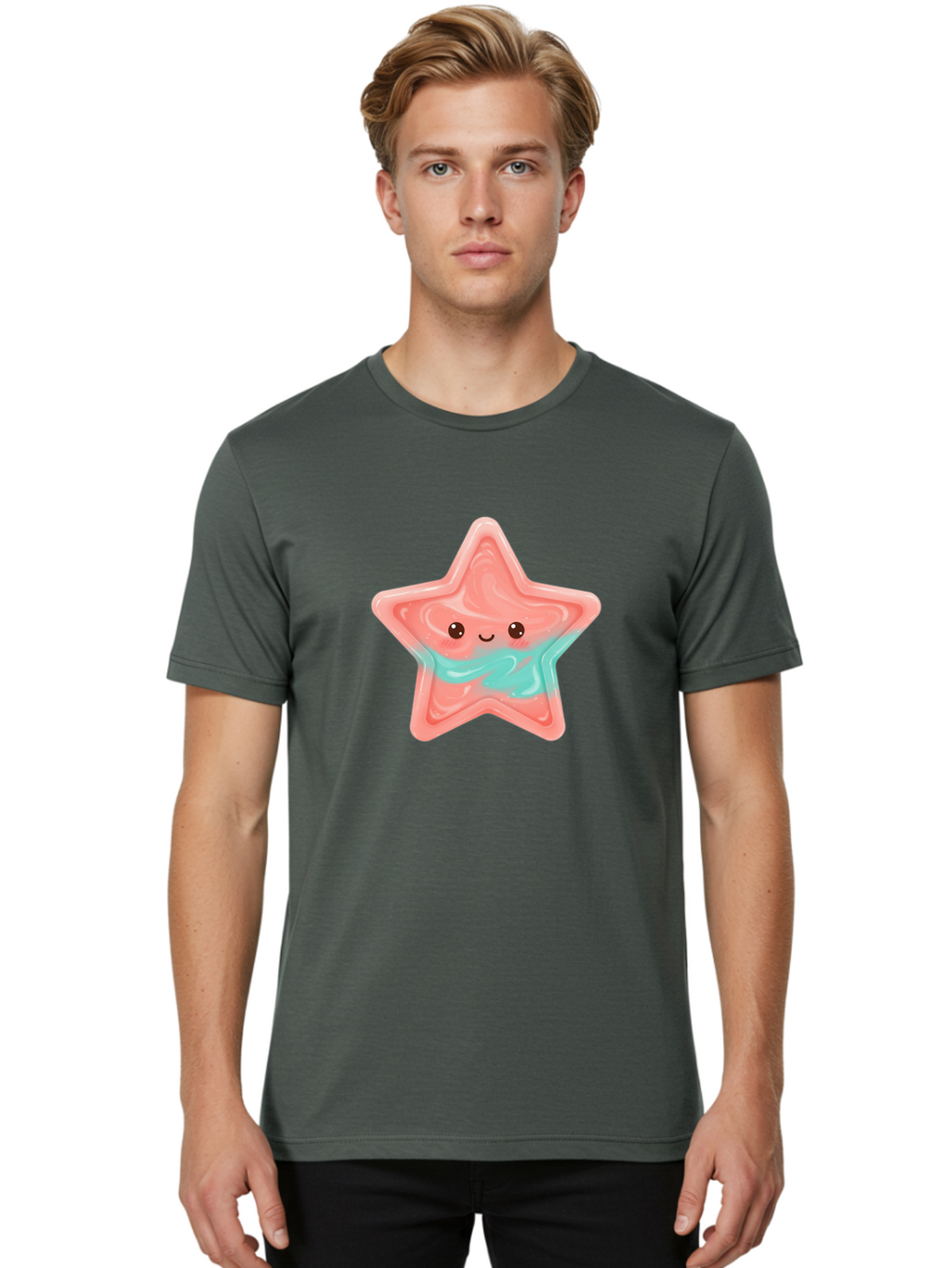 Smiling-Star Men'S Graphic Tee, 100% Cotton, Comfortable Casual Summer Wear, Machine Washable, Vintage Camera, Old Camera, Antique Camera, Black Camera, Classic Photography, Photography Equipment, Nostalgic Device, Film Camera, Camera Art Baf524
