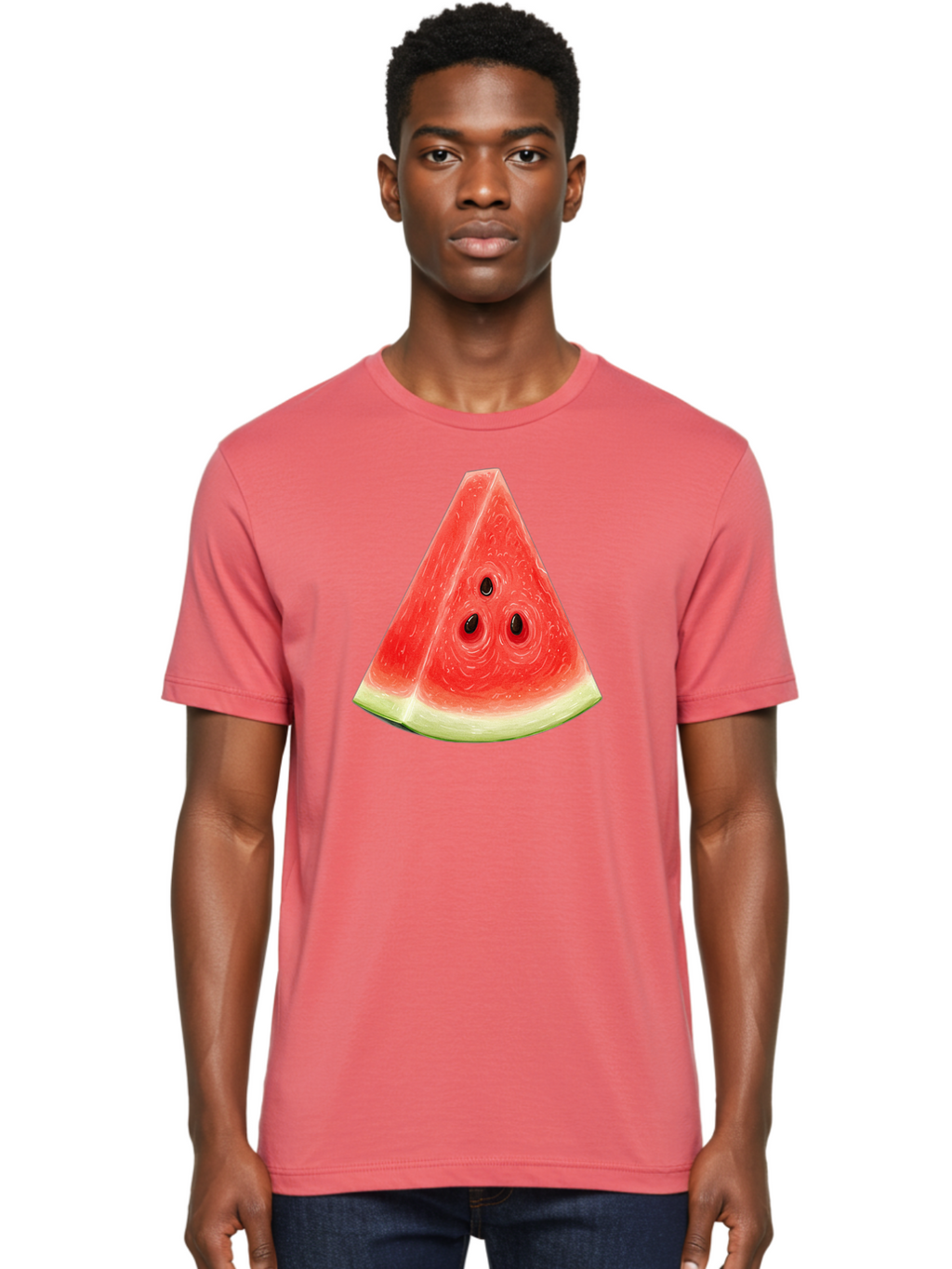 Smiling-Watermelon-Slice Men'S Graphic Tee, 100% Cotton, Comfortable Casual Summer Wear, Machine Washable, Vintage Camera, Old Camera, Antique Camera, Black Camera, Classic Photography, Photography Equipment, Nostalgic Device, Film Camera, Baf525