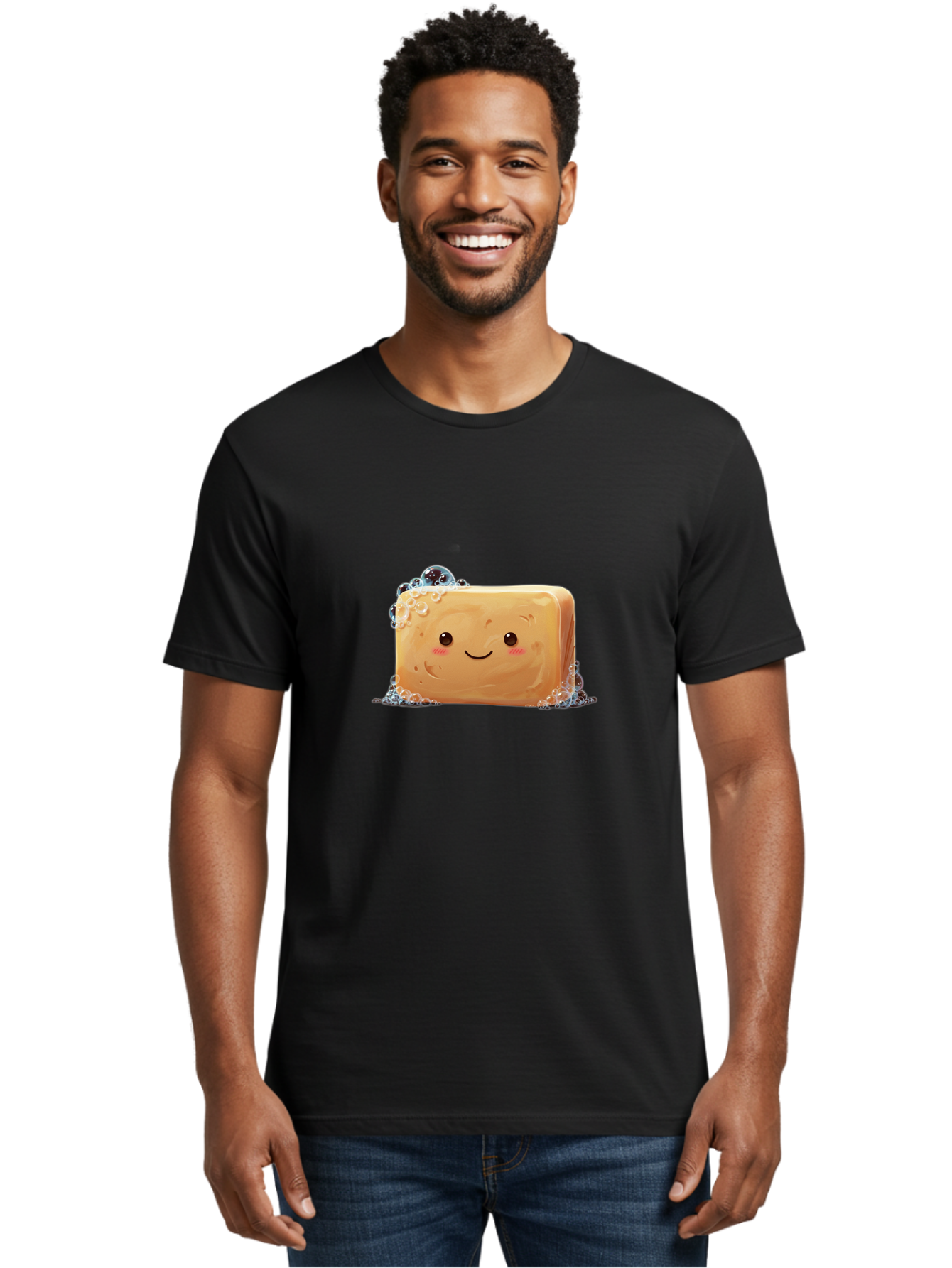 Soap-Bar-1 Men'S Graphic Tee, 100% Cotton, Comfortable Casual Summer Wear, Machine Washable, Vintage Camera, Old Camera, Antique Camera, Black Camera, Classic Photography, Photography Equipment, Nostalgic Device, Film Camera, Camera Art Baf527