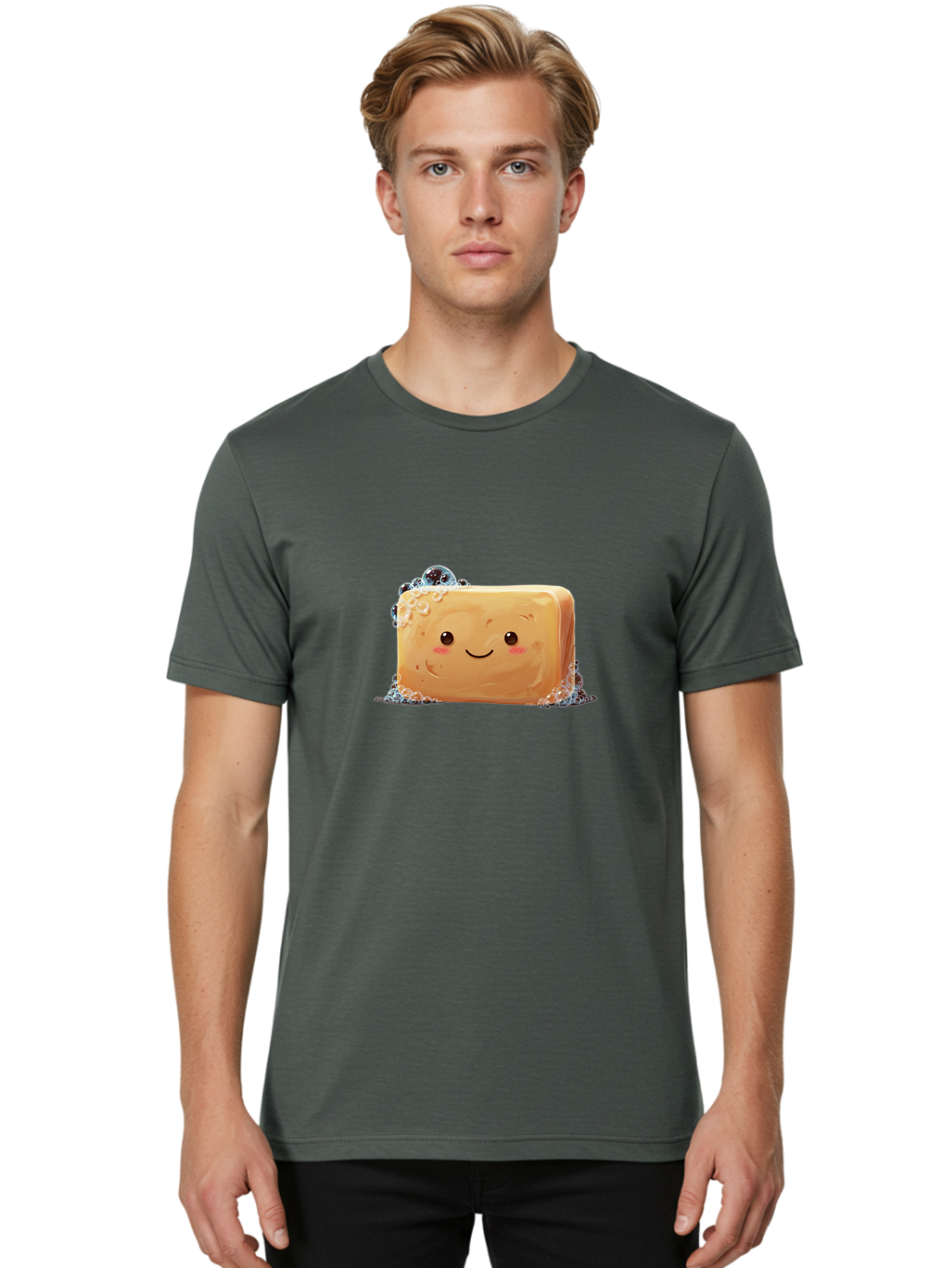 Soap-Bar-1 Men'S Graphic Tee, 100% Cotton, Comfortable Casual Summer Wear, Machine Washable, Vintage Camera, Old Camera, Antique Camera, Black Camera, Classic Photography, Photography Equipment, Nostalgic Device, Film Camera, Camera Art Baf527