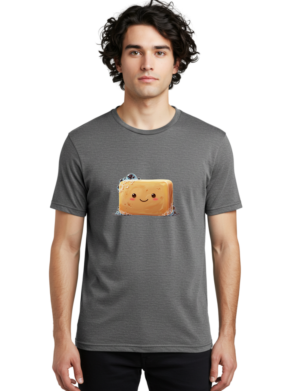 Soap-Bar-1 Men'S Graphic Tee, 100% Cotton, Comfortable Casual Summer Wear, Machine Washable, Vintage Camera, Old Camera, Antique Camera, Black Camera, Classic Photography, Photography Equipment, Nostalgic Device, Film Camera, Camera Art Baf527