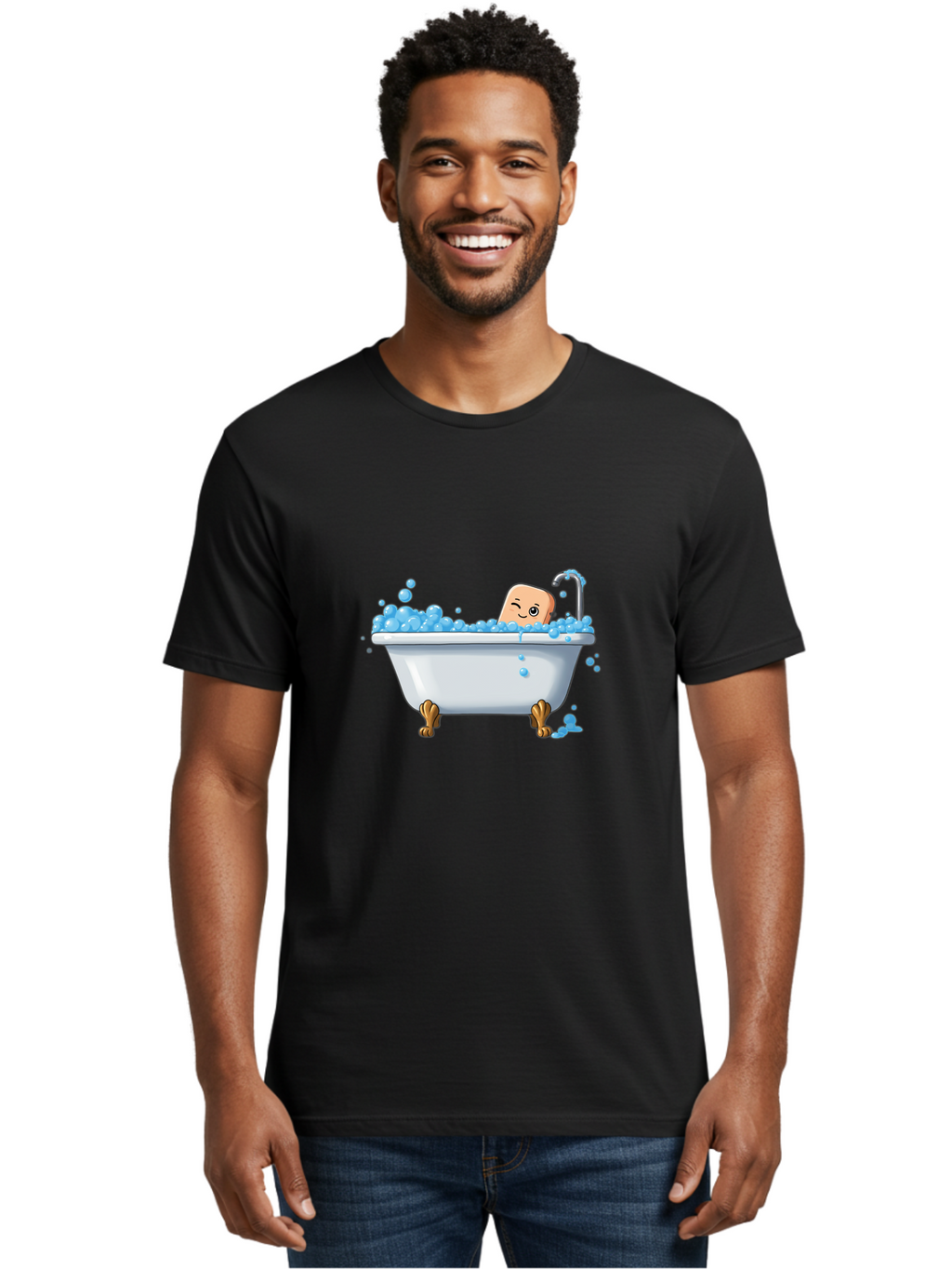 Soap-In-Bathtub Men'S Graphic Tee, 100% Cotton, Comfortable Casual Summer Wear, Machine Washable, Vintage Camera, Old Camera, Antique Camera, Black Camera, Classic Photography, Photography Equipment, Nostalgic Device, Film Camera, Camera Art Baf529