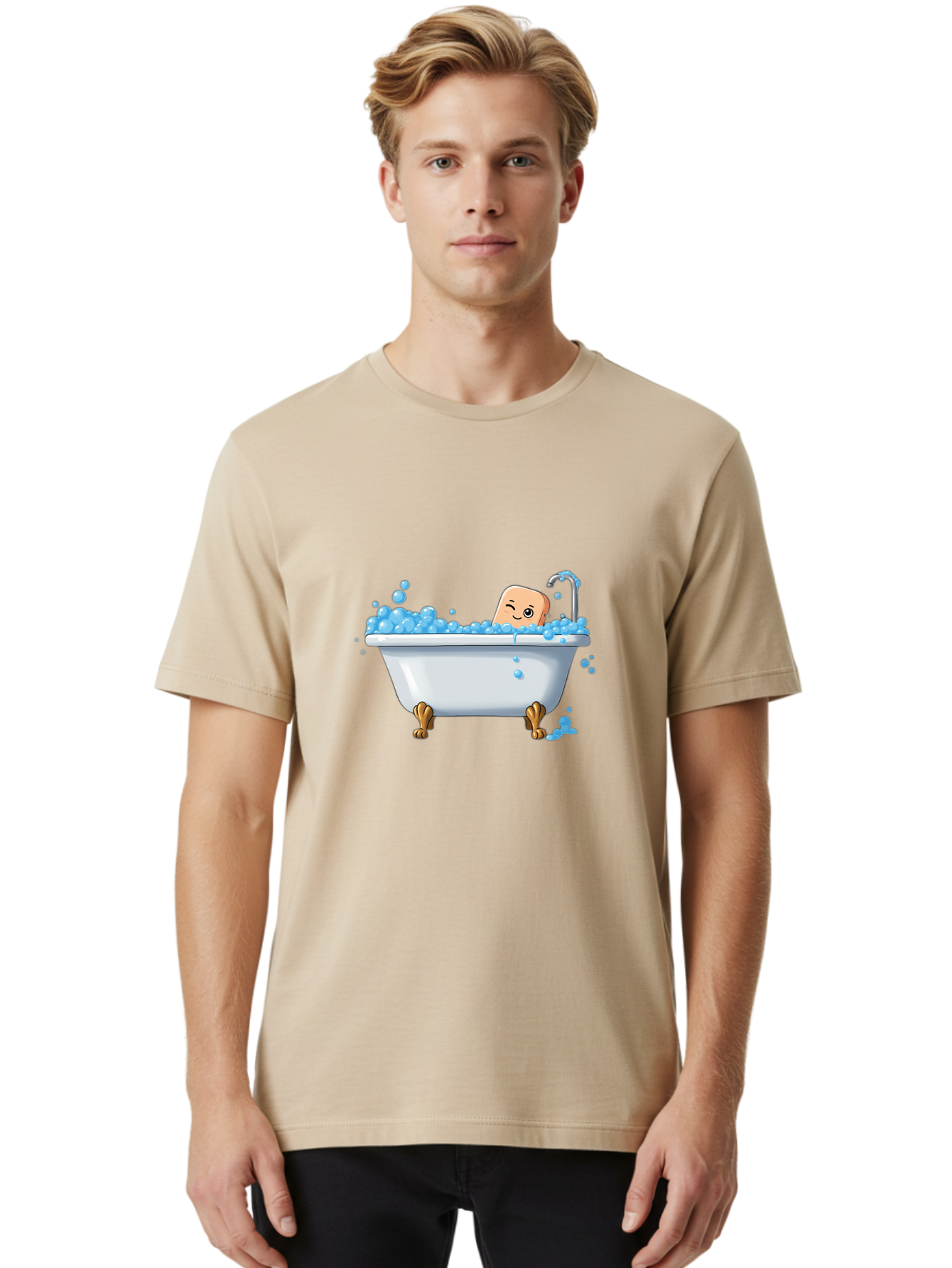Soap-In-Bathtub Men'S Graphic Tee, 100% Cotton, Comfortable Casual Summer Wear, Machine Washable, Vintage Camera, Old Camera, Antique Camera, Black Camera, Classic Photography, Photography Equipment, Nostalgic Device, Film Camera, Camera Art Baf529