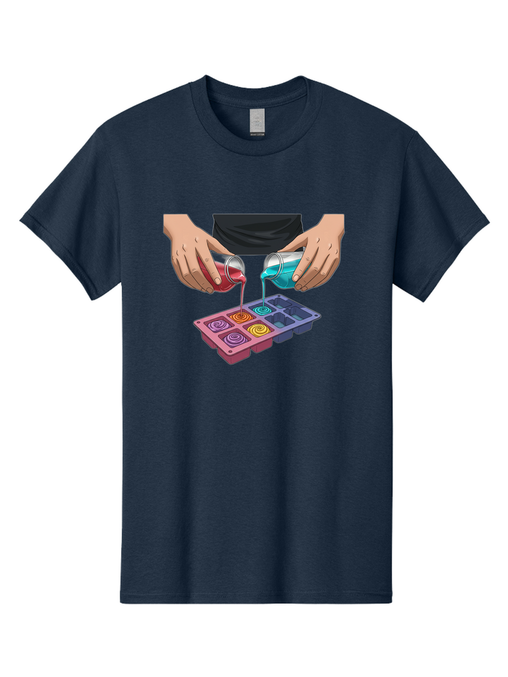 Soap-Making-1 Men'S Graphic Tee, 100% Cotton, Comfortable Casual Summer Wear, Machine Washable, Vintage Camera, Old Camera, Antique Camera, Black Camera, Classic Photography, Photography Equipment, Nostalgic Device, Film Camera, Camera Art Baf530