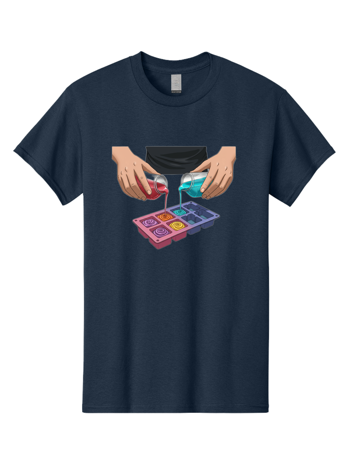 Soap-Making-1 Men'S Graphic Tee, 100% Cotton, Comfortable Casual Summer Wear, Machine Washable, Vintage Camera, Old Camera, Antique Camera, Black Camera, Classic Photography, Photography Equipment, Nostalgic Device, Film Camera, Camera Art Baf530