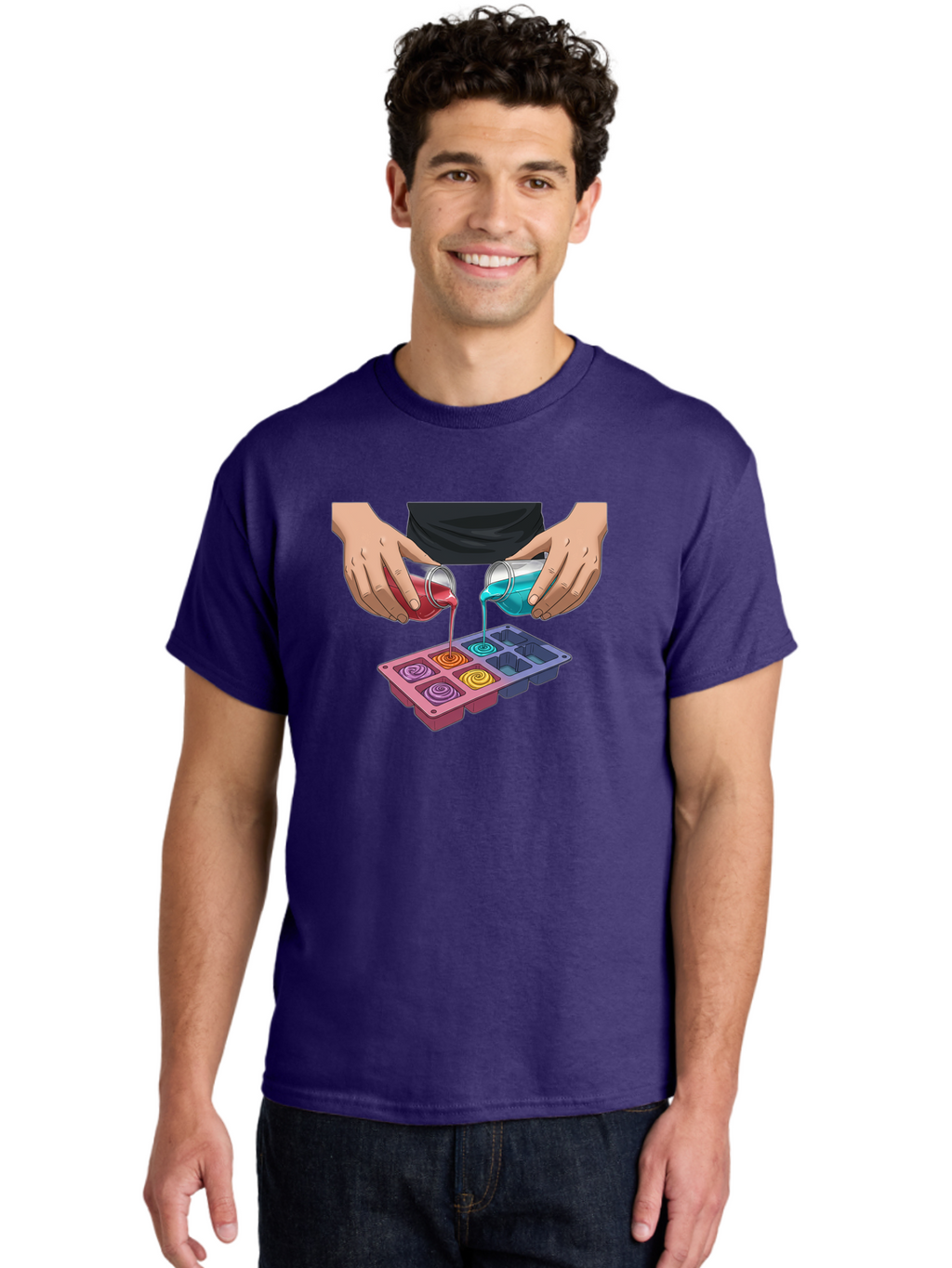 Soap-Making-1 Men'S Graphic Tee, 100% Cotton, Comfortable Casual Summer Wear, Machine Washable, Vintage Camera, Old Camera, Antique Camera, Black Camera, Classic Photography, Photography Equipment, Nostalgic Device, Film Camera, Camera Art Baf530