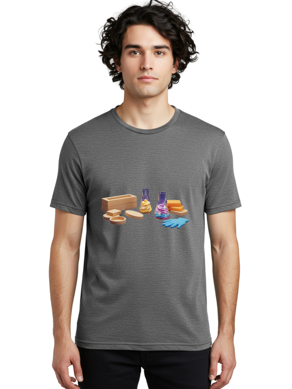 Soap-Making-Equipment Men'S Graphic Tee, 100% Cotton, Comfortable Casual Summer Wear, Machine Washable, Vintage Camera, Old Camera, Antique Camera, Black Camera, Classic Photography, Photography Equipment, Nostalgic Device, Film Camera, Baf531