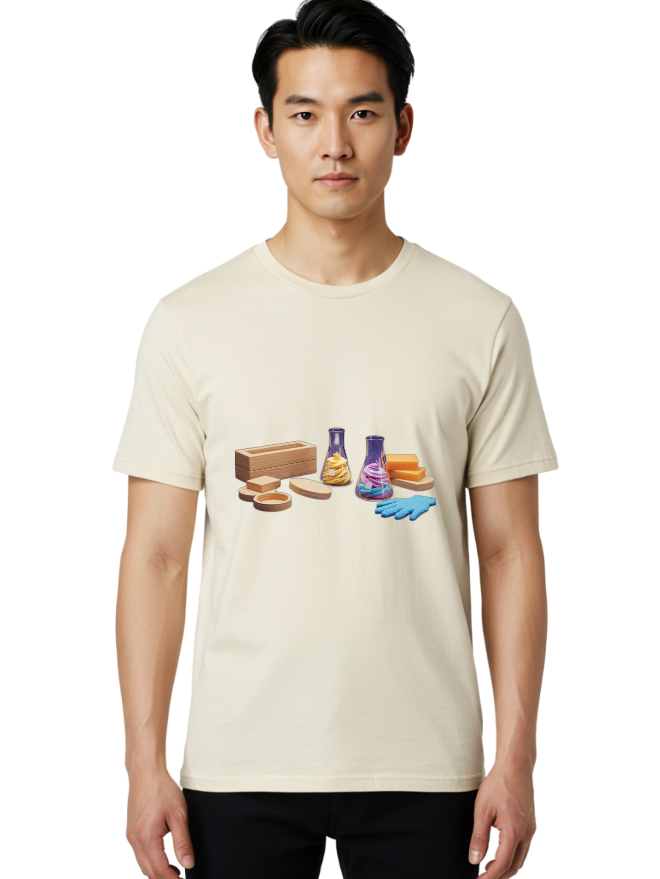 Soap-Making-Equipment Men'S Graphic Tee, 100% Cotton, Comfortable Casual Summer Wear, Machine Washable, Vintage Camera, Old Camera, Antique Camera, Black Camera, Classic Photography, Photography Equipment, Nostalgic Device, Film Camera, Baf531
