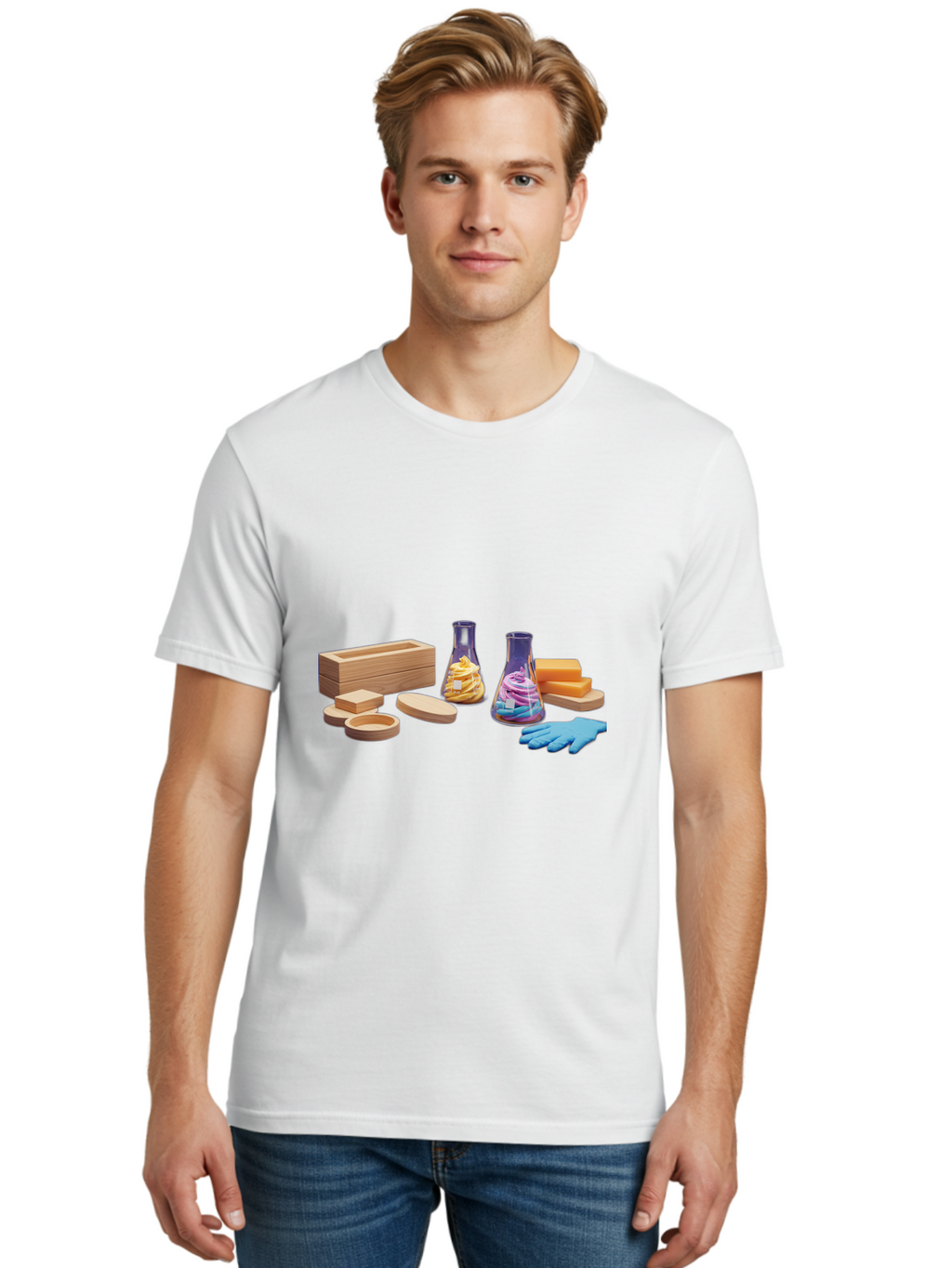 Soap-Making-Equipment Men'S Graphic Tee, 100% Cotton, Comfortable Casual Summer Wear, Machine Washable, Vintage Camera, Old Camera, Antique Camera, Black Camera, Classic Photography, Photography Equipment, Nostalgic Device, Film Camera, Baf531