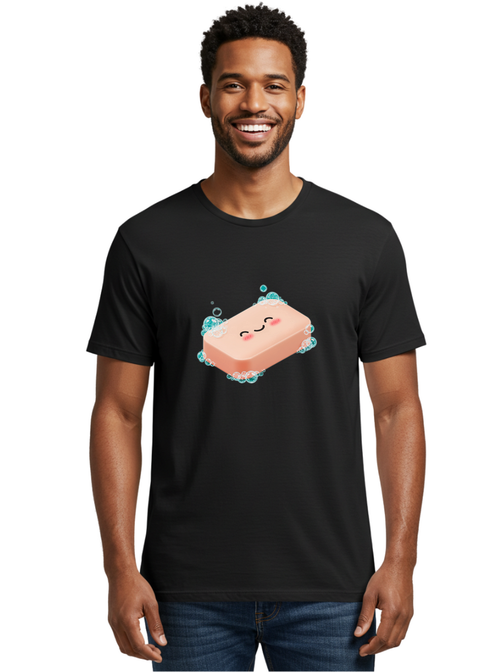 Soap-With-Emoticon Men'S Graphic Tee, 100% Cotton, Comfortable Casual Summer Wear, Machine Washable, Vintage Camera, Old Camera, Antique Camera, Black Camera, Classic Photography, Photography Equipment, Nostalgic Device, Film Camera, Baf534
