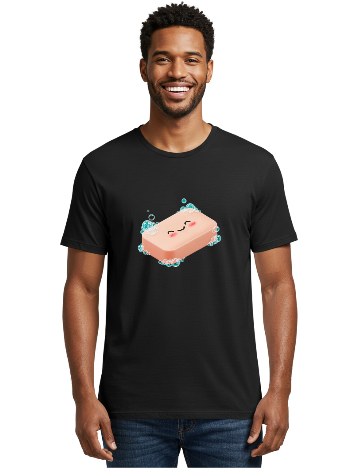 Soap-With-Emoticon Men'S Graphic Tee, 100% Cotton, Comfortable Casual Summer Wear, Machine Washable, Vintage Camera, Old Camera, Antique Camera, Black Camera, Classic Photography, Photography Equipment, Nostalgic Device, Film Camera, Baf534