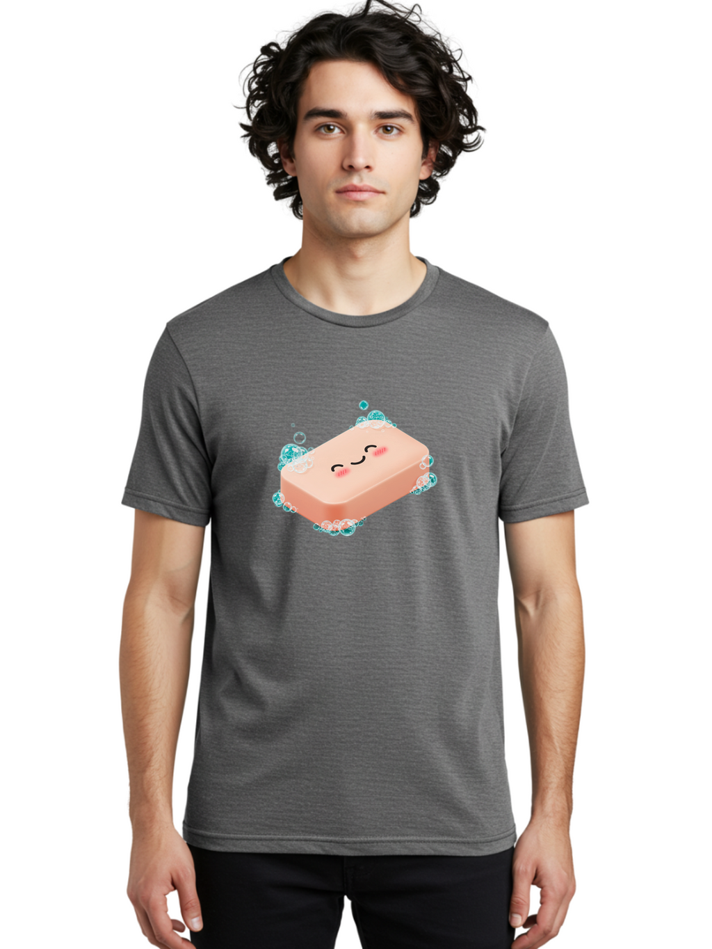 Soap-With-Emoticon Men'S Graphic Tee, 100% Cotton, Comfortable Casual Summer Wear, Machine Washable, Vintage Camera, Old Camera, Antique Camera, Black Camera, Classic Photography, Photography Equipment, Nostalgic Device, Film Camera, Baf534