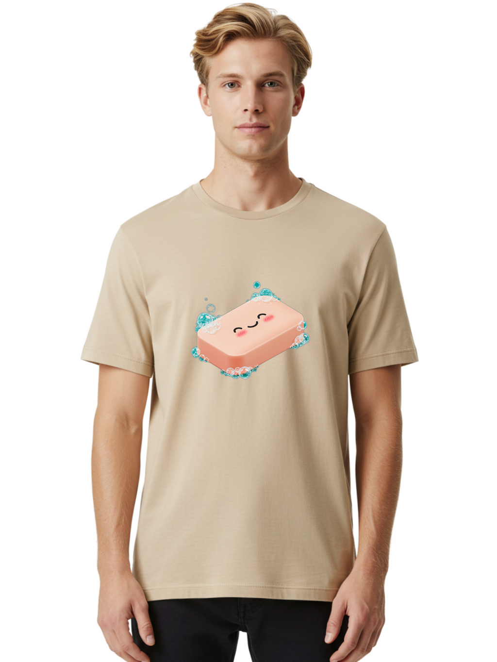 Soap-With-Emoticon Men'S Graphic Tee, 100% Cotton, Comfortable Casual Summer Wear, Machine Washable, Vintage Camera, Old Camera, Antique Camera, Black Camera, Classic Photography, Photography Equipment, Nostalgic Device, Film Camera, Baf534