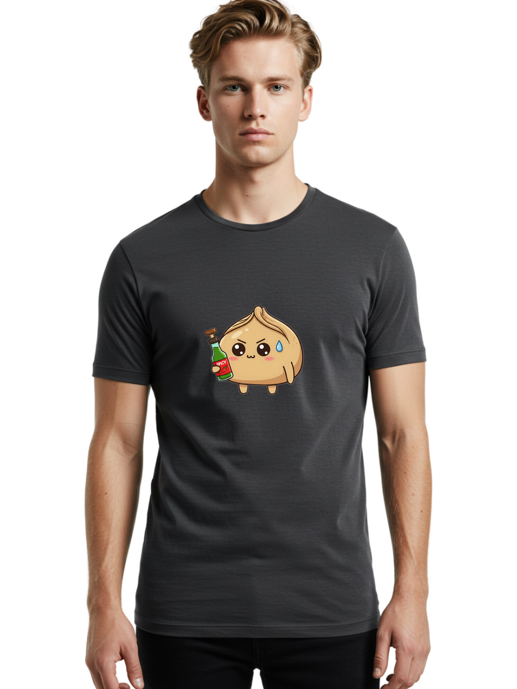 Spicy-Dumpling Men'S Graphic Tee, 100% Cotton, Comfortable Casual Summer Wear, Machine Washable, Vintage Camera, Old Camera, Antique Camera, Black Camera, Classic Photography, Photography Equipment, Nostalgic Device, Film Camera, Camera Art Baf536