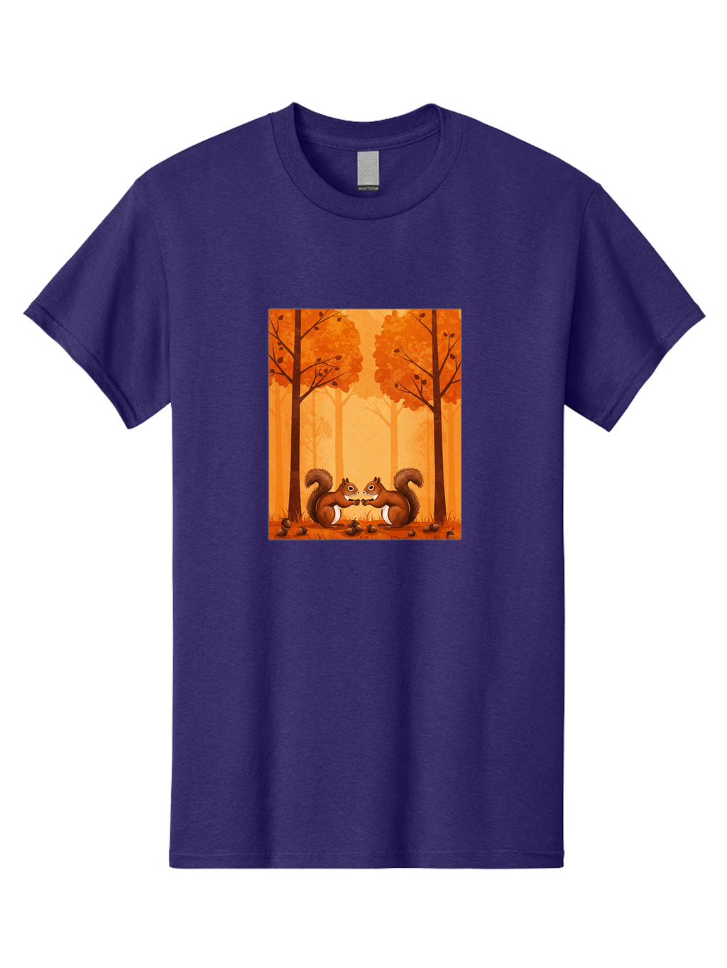 Squirrels-In-Forest Men'S Graphic Tee, 100% Cotton, Comfortable Casual Summer Wear, Machine Washable, Vintage Camera, Old Camera, Antique Camera, Black Camera, Classic Photography, Photography Equipment, Nostalgic Device, Film Camera, Baf539