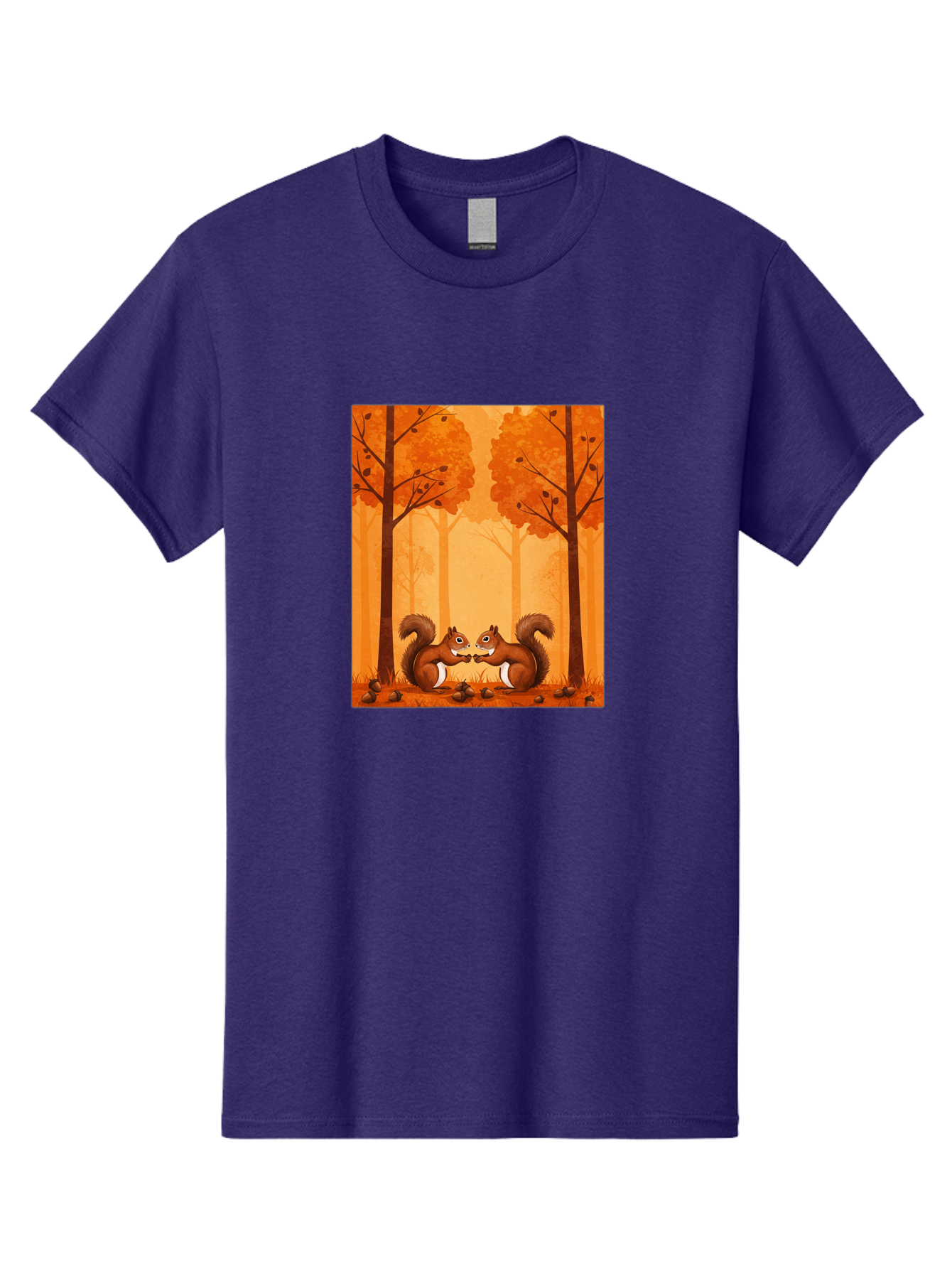 Squirrels-In-Forest Men'S Graphic Tee, 100% Cotton, Comfortable Casual Summer Wear, Machine Washable, Vintage Camera, Old Camera, Antique Camera, Black Camera, Classic Photography, Photography Equipment, Nostalgic Device, Film Camera, Baf539