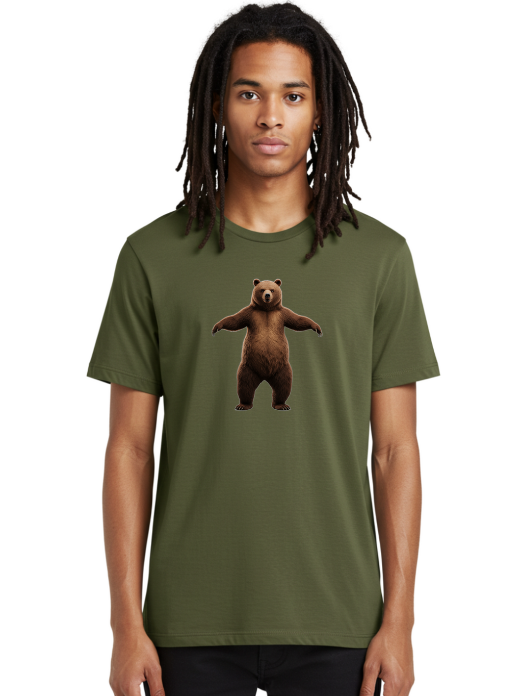 Standing-Bear Men'S Graphic Tee, 100% Cotton, Comfortable Casual Summer Wear, Machine Washable, Vintage Camera, Old Camera, Antique Camera, Black Camera, Classic Photography, Photography Equipment, Nostalgic Device, Film Camera, Camera Art Baf541
