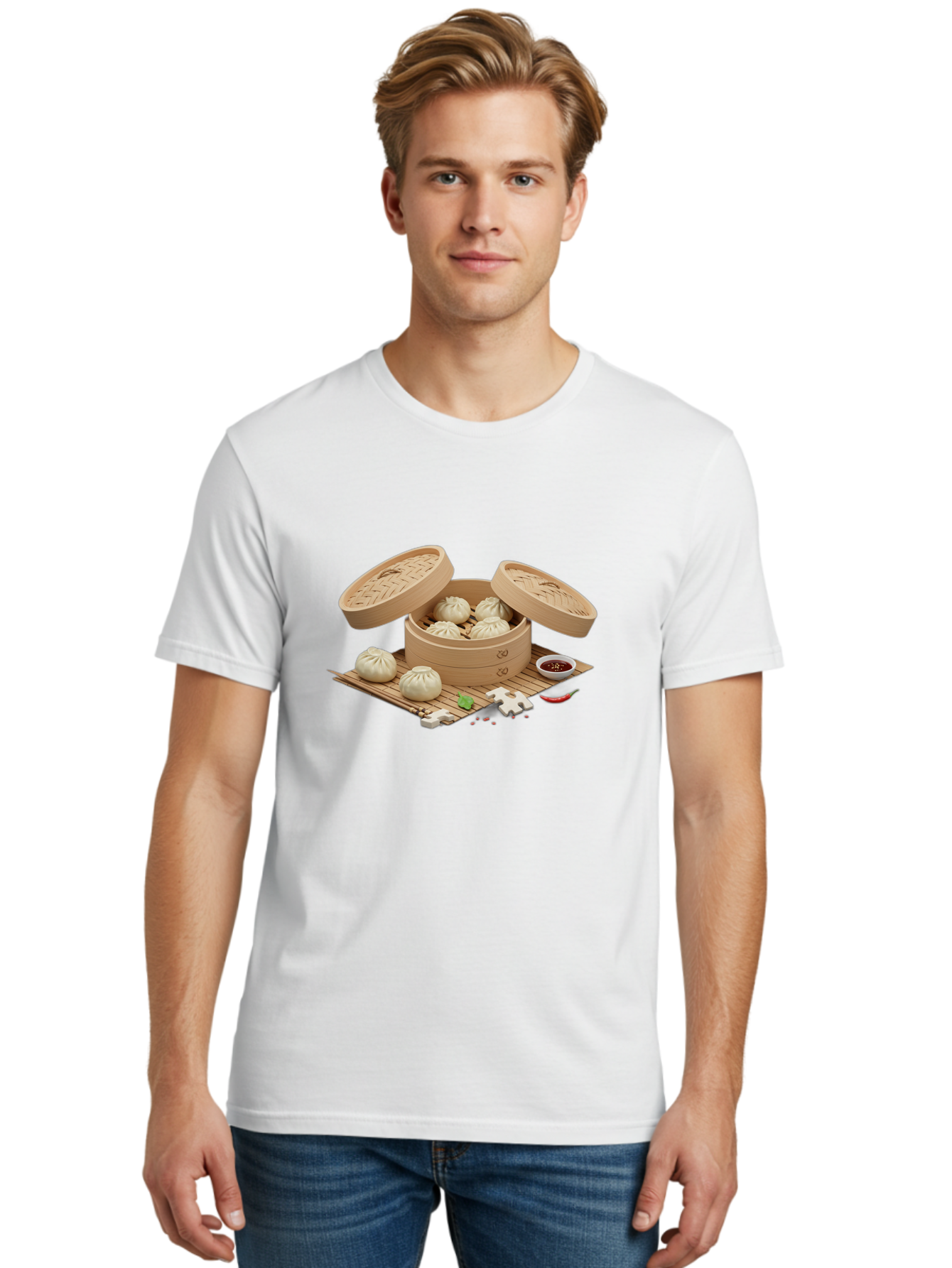 Steamed-Dumplings-1 Men'S Graphic Tee, 100% Cotton, Comfortable Casual Summer Wear, Machine Washable, Vintage Camera, Old Camera, Antique Camera, Black Camera, Classic Photography, Photography Equipment, Nostalgic Device, Film Camera, Baf542