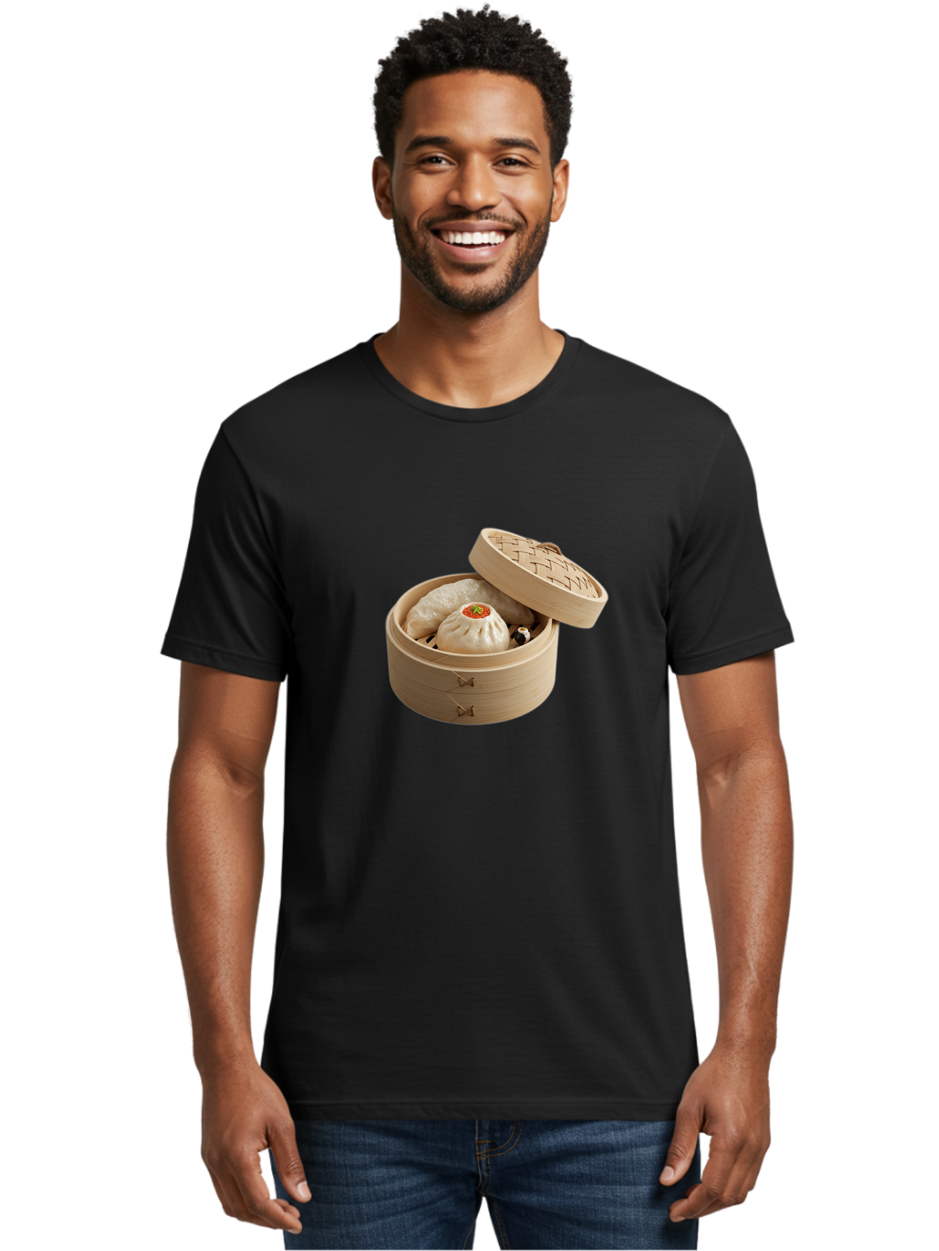 Steamed-Dumplings-2 Men'S Graphic Tee, 100% Cotton, Comfortable Casual Summer Wear, Machine Washable, Vintage Camera, Old Camera, Antique Camera, Black Camera, Classic Photography, Photography Equipment, Nostalgic Device, Film Camera, Baf543