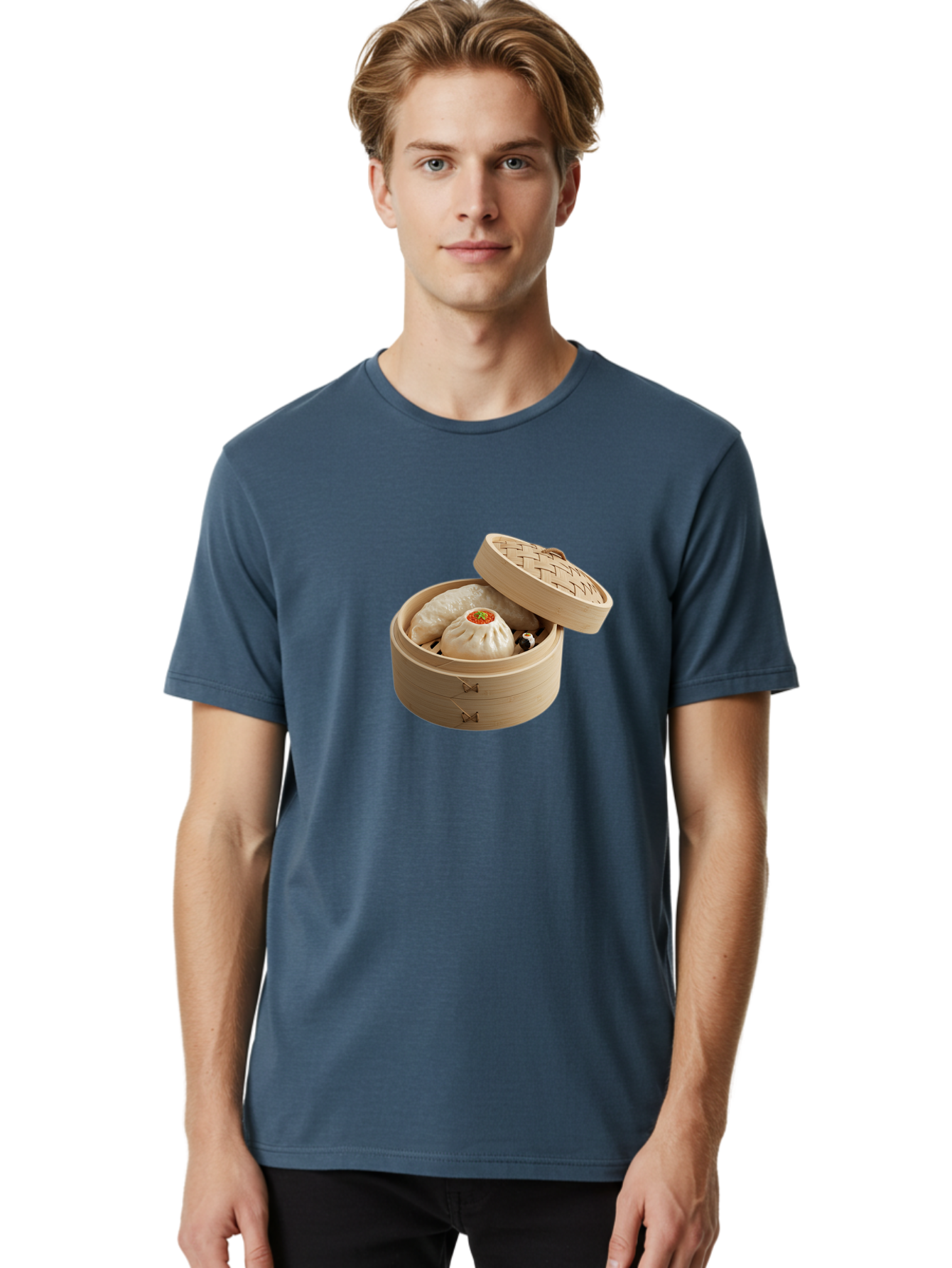 Steamed-Dumplings-2 Men'S Graphic Tee, 100% Cotton, Comfortable Casual Summer Wear, Machine Washable, Vintage Camera, Old Camera, Antique Camera, Black Camera, Classic Photography, Photography Equipment, Nostalgic Device, Film Camera, Baf543