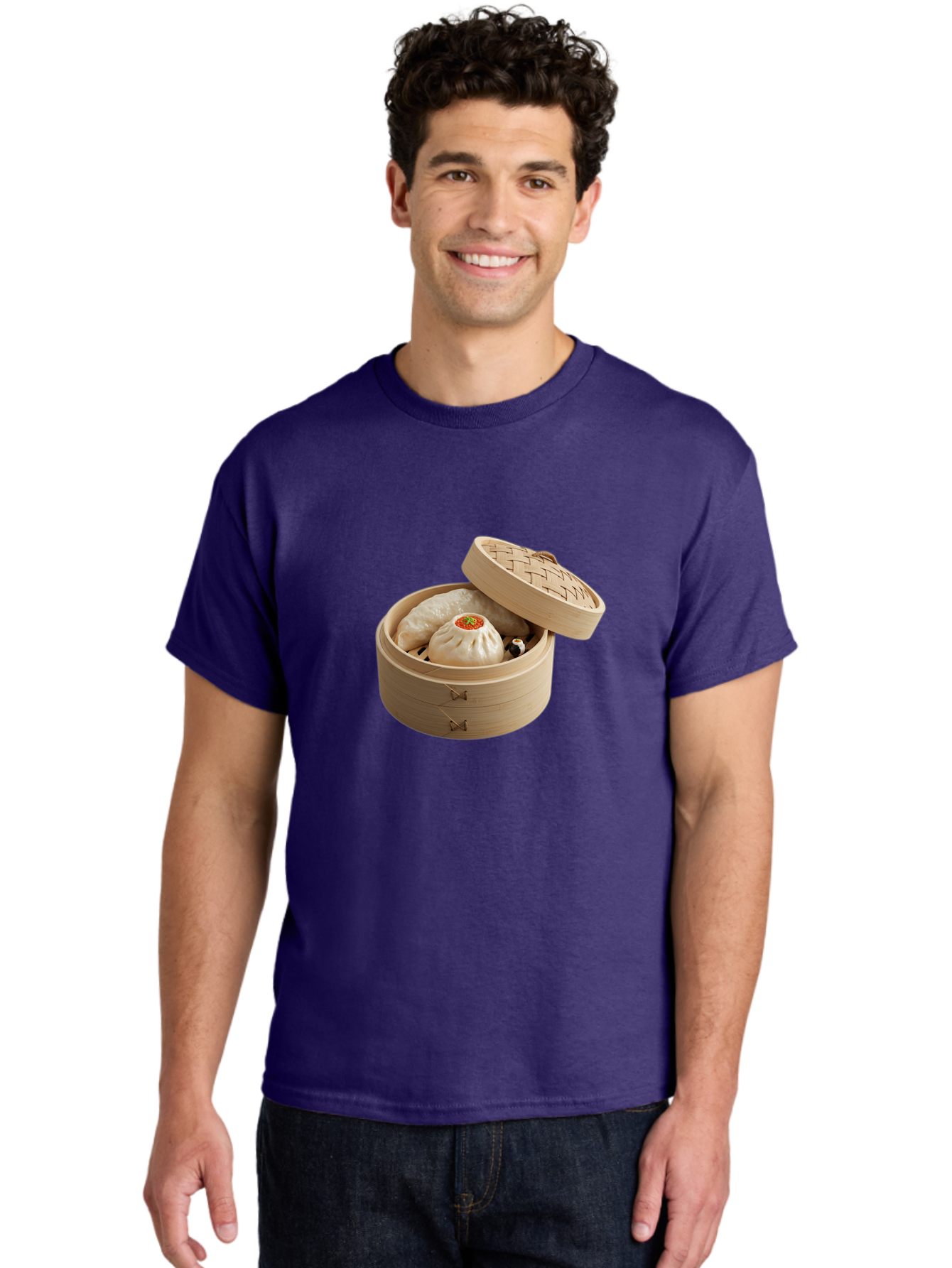 Steamed-Dumplings-2 Men'S Graphic Tee, 100% Cotton, Comfortable Casual Summer Wear, Machine Washable, Vintage Camera, Old Camera, Antique Camera, Black Camera, Classic Photography, Photography Equipment, Nostalgic Device, Film Camera, Baf543