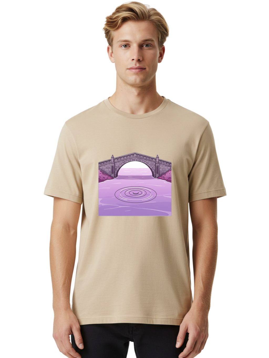 Stone-Bridge Men'S Graphic Tee, 100% Cotton, Comfortable Casual Summer Wear, Machine Washable, Vintage Camera, Old Camera, Antique Camera, Black Camera, Classic Photography, Photography Equipment, Nostalgic Device, Film Camera, Camera Art Baf554