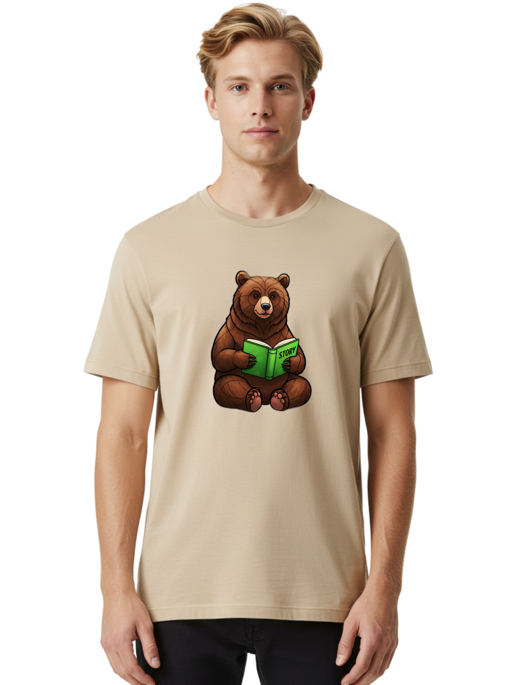 Story-Bear Men'S Graphic Tee, 100% Cotton, Comfortable Casual Summer Wear, Machine Washable, Vintage Camera, Old Camera, Antique Camera, Black Camera, Classic Photography, Photography Equipment, Nostalgic Device, Film Camera, Camera Art Baf555