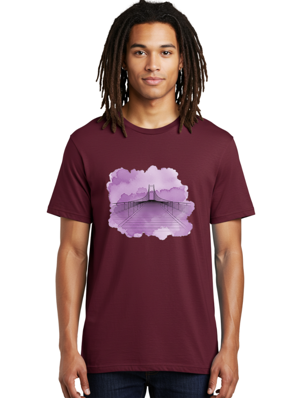 Suspension-Bridge Men'S Graphic Tee, 100% Cotton, Comfortable Casual Summer Wear, Machine Washable, Vintage Camera, Old Camera, Antique Camera, Black Camera, Classic Photography, Photography Equipment, Nostalgic Device, Film Camera, Camera Art Baf561