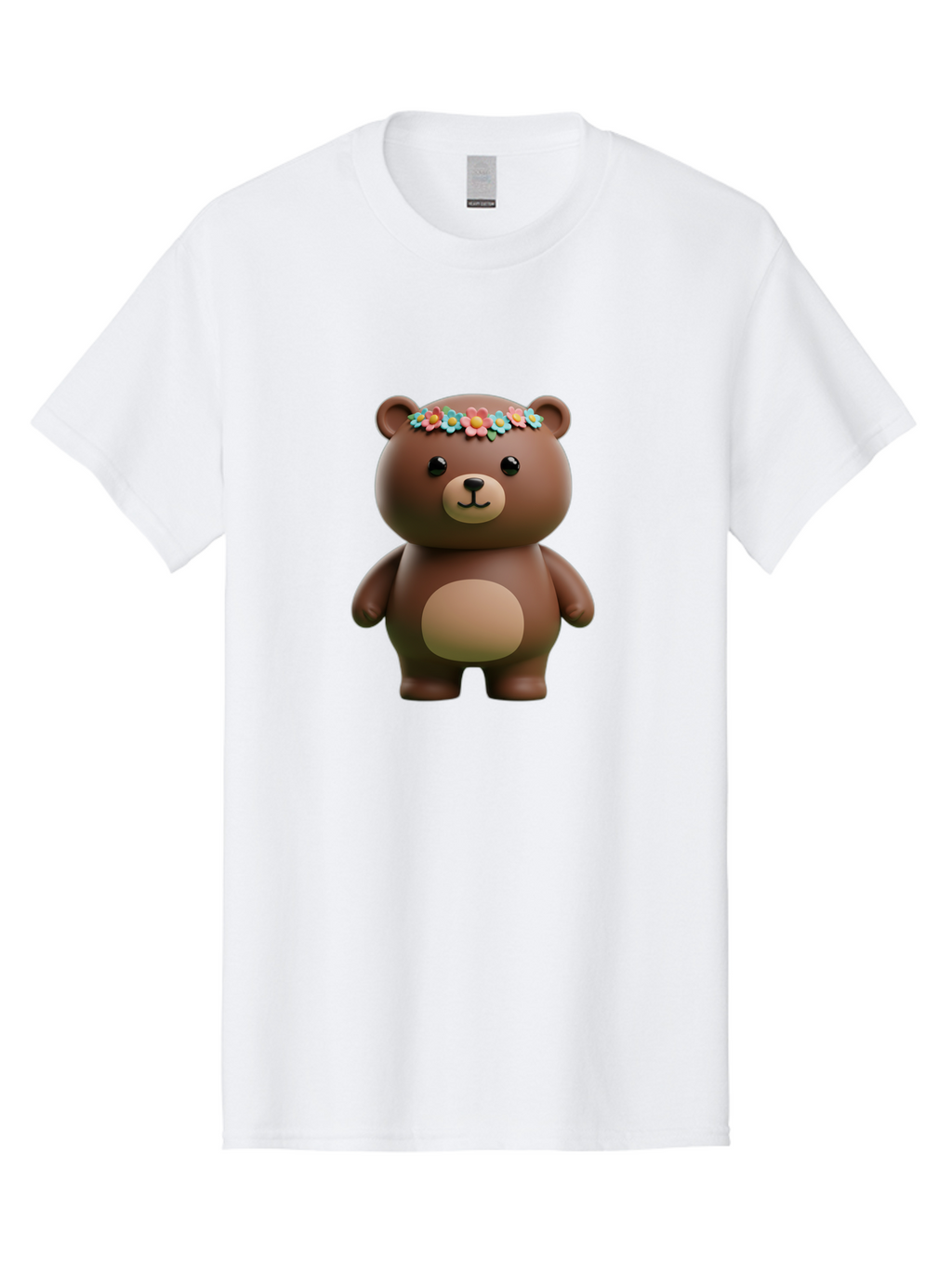 Teddy-Bear-With-Flowers Men'S Graphic Tee, 100% Cotton, Comfortable Casual Summer Wear, Machine Washable, Vintage Camera, Old Camera, Antique Camera, Black Camera, Classic Photography, Photography Equipment, Nostalgic Device, Film Camera, Baf574