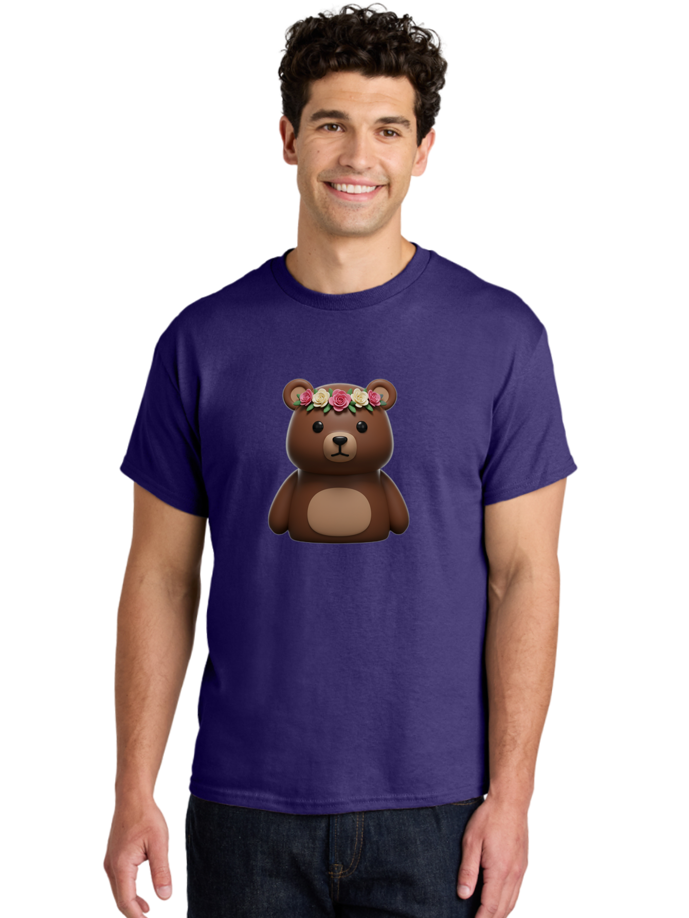 Teddy-Bear Men'S Graphic Tee, 100% Cotton, Comfortable Casual Summer Wear, Machine Washable, Vintage Camera, Old Camera, Antique Camera, Black Camera, Classic Photography, Photography Equipment, Nostalgic Device, Film Camera, Camera Art Baf576