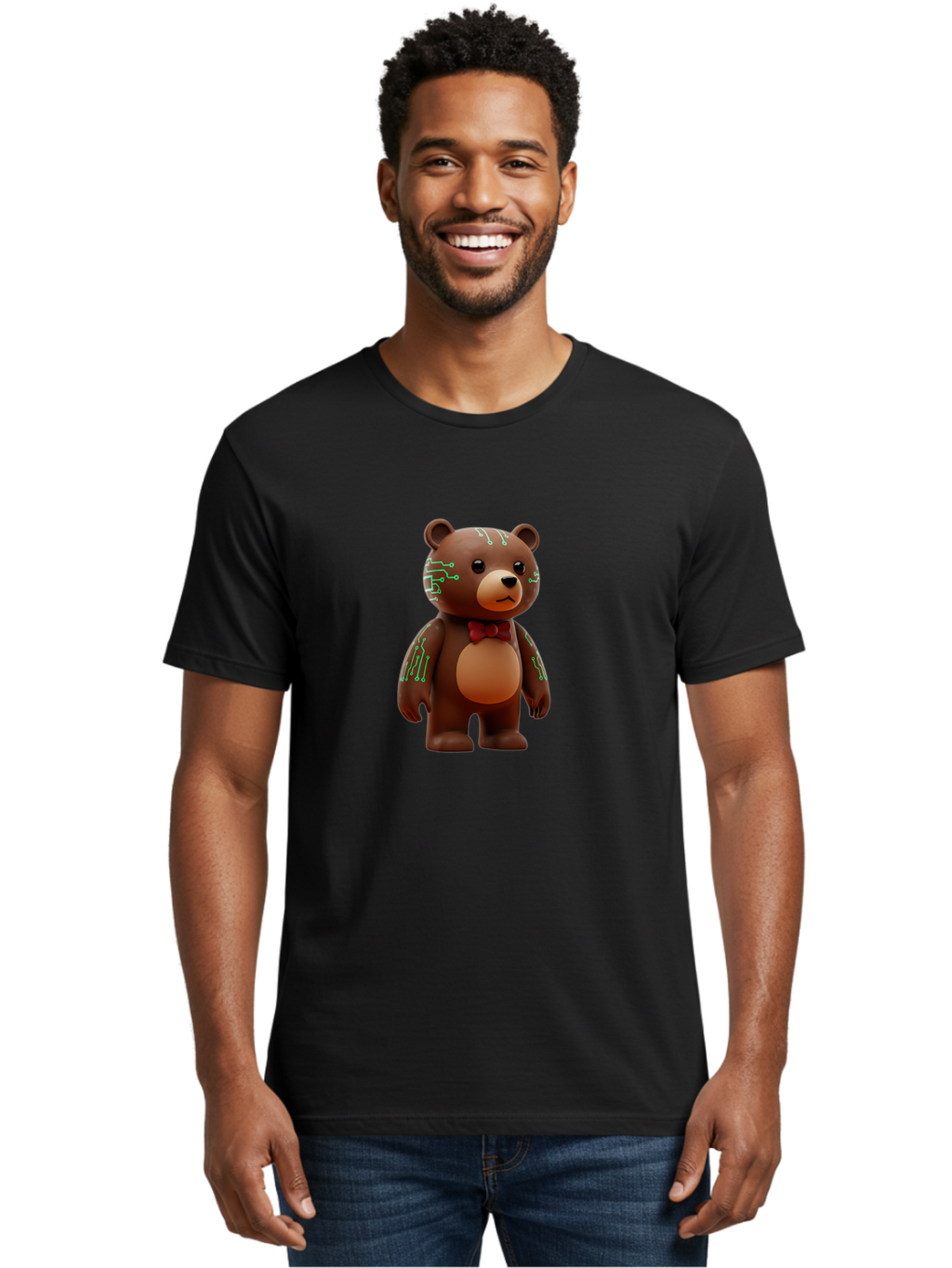 Teddy-Circuit Men'S Graphic Tee, 100% Cotton, Comfortable Casual Summer Wear, Machine Washable, Vintage Camera, Old Camera, Antique Camera, Black Camera, Classic Photography, Photography Equipment, Nostalgic Device, Film Camera, Camera Art Baf577