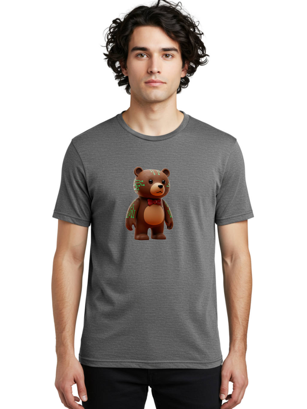 Teddy-Circuit Men'S Graphic Tee, 100% Cotton, Comfortable Casual Summer Wear, Machine Washable, Vintage Camera, Old Camera, Antique Camera, Black Camera, Classic Photography, Photography Equipment, Nostalgic Device, Film Camera, Camera Art Baf577