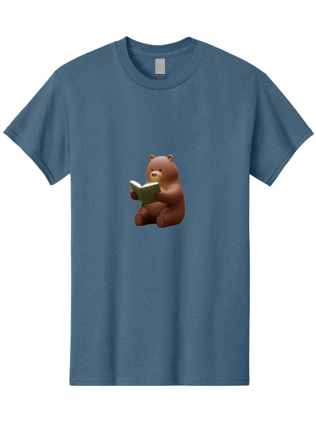 Teddy-Reading Men'S Graphic Tee, 100% Cotton, Comfortable Casual Summer Wear, Machine Washable, Vintage Camera, Old Camera, Antique Camera, Black Camera, Classic Photography, Photography Equipment, Nostalgic Device, Film Camera, Camera Art Baf588