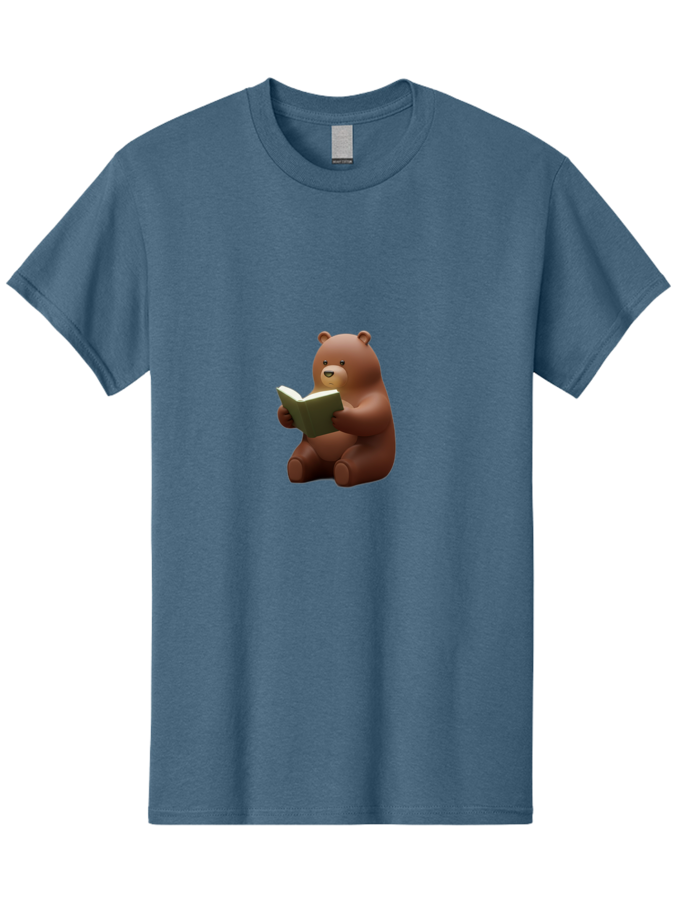 Teddy-Reading Men'S Graphic Tee, 100% Cotton, Comfortable Casual Summer Wear, Machine Washable, Vintage Camera, Old Camera, Antique Camera, Black Camera, Classic Photography, Photography Equipment, Nostalgic Device, Film Camera, Camera Art Baf588