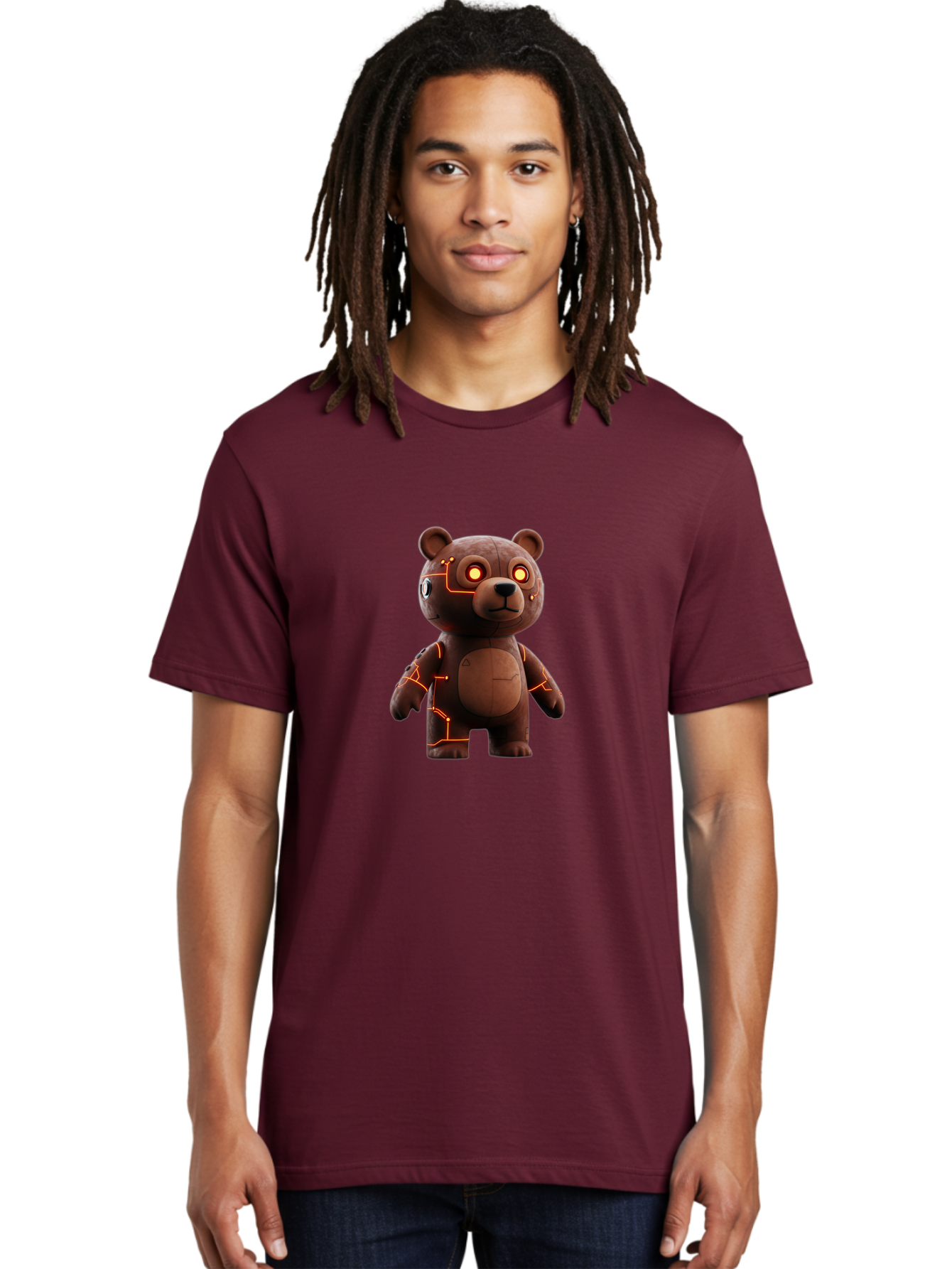 Teddy-Ruxpin Men'S Graphic Tee, 100% Cotton, Comfortable Casual Summer Wear, Machine Washable, Vintage Camera, Old Camera, Antique Camera, Black Camera, Classic Photography, Photography Equipment, Nostalgic Device, Film Camera, Camera Art Baf592