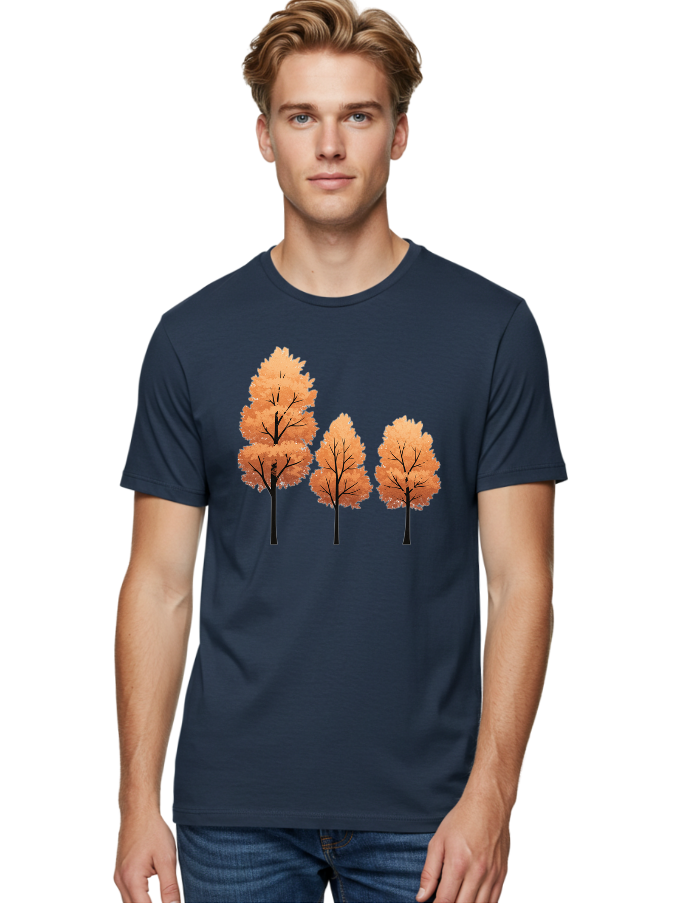 Three-Trees Men'S Graphic Tee, 100% Cotton, Comfortable Casual Summer Wear, Machine Washable, Vintage Camera, Old Camera, Antique Camera, Black Camera, Classic Photography, Photography Equipment, Nostalgic Device, Film Camera, Camera Art Baf595