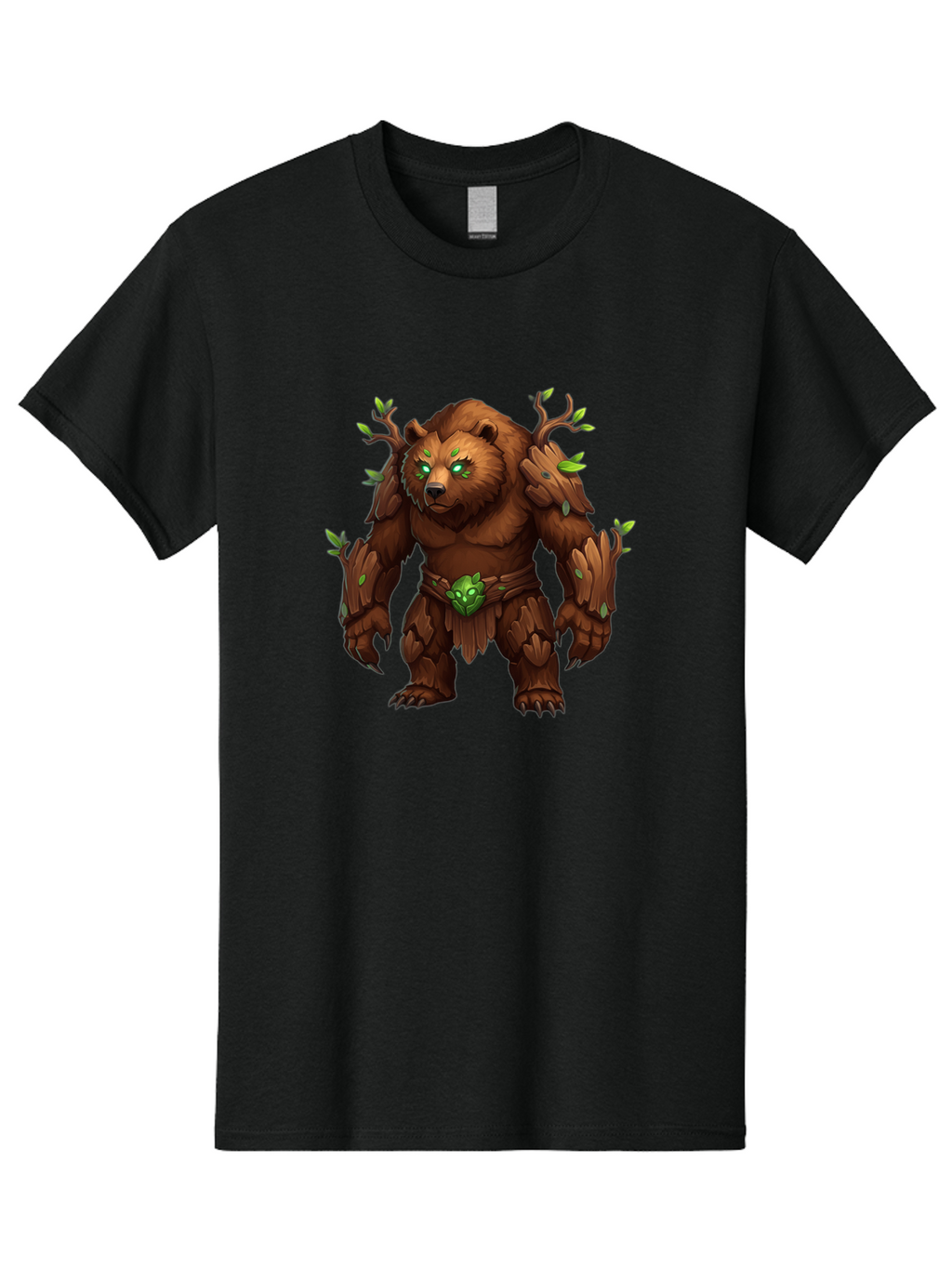 Treant-Bear Men'S Graphic Tee, 100% Cotton, Comfortable Casual Summer Wear, Machine Washable, Vintage Camera, Old Camera, Antique Camera, Black Camera, Classic Photography, Photography Equipment, Nostalgic Device, Film Camera, Camera Art Baf600