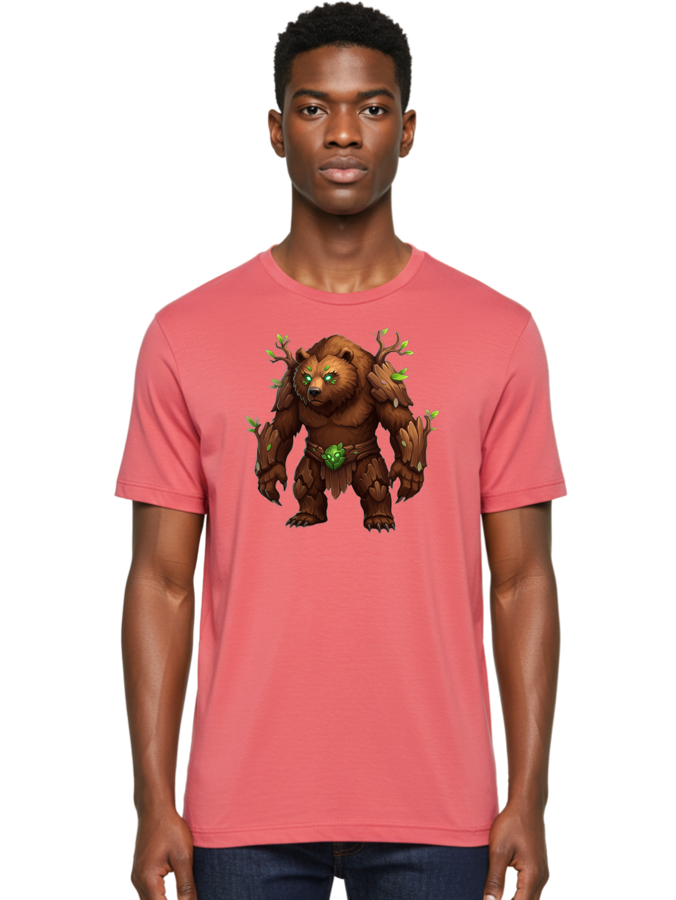 Treant-Bear Men'S Graphic Tee, 100% Cotton, Comfortable Casual Summer Wear, Machine Washable, Vintage Camera, Old Camera, Antique Camera, Black Camera, Classic Photography, Photography Equipment, Nostalgic Device, Film Camera, Camera Art Baf600