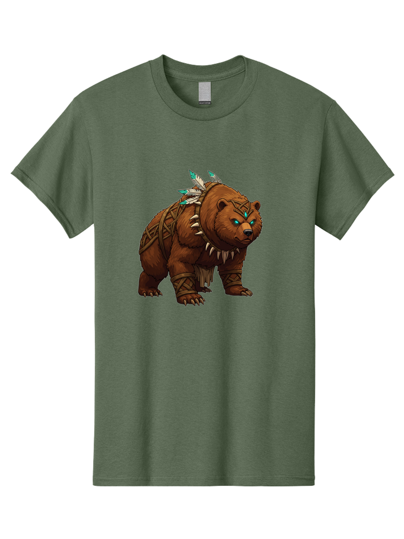Tribal-Bear Men'S Graphic Tee, 100% Cotton, Comfortable Casual Summer Wear, Machine Washable, Vintage Camera, Old Camera, Antique Camera, Black Camera, Classic Photography, Photography Equipment, Nostalgic Device, Film Camera, Camera Art Baf607