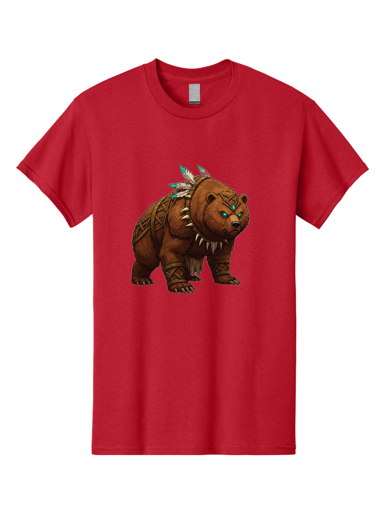Tribal-Bear Men'S Graphic Tee, 100% Cotton, Comfortable Casual Summer Wear, Machine Washable, Vintage Camera, Old Camera, Antique Camera, Black Camera, Classic Photography, Photography Equipment, Nostalgic Device, Film Camera, Camera Art Baf607