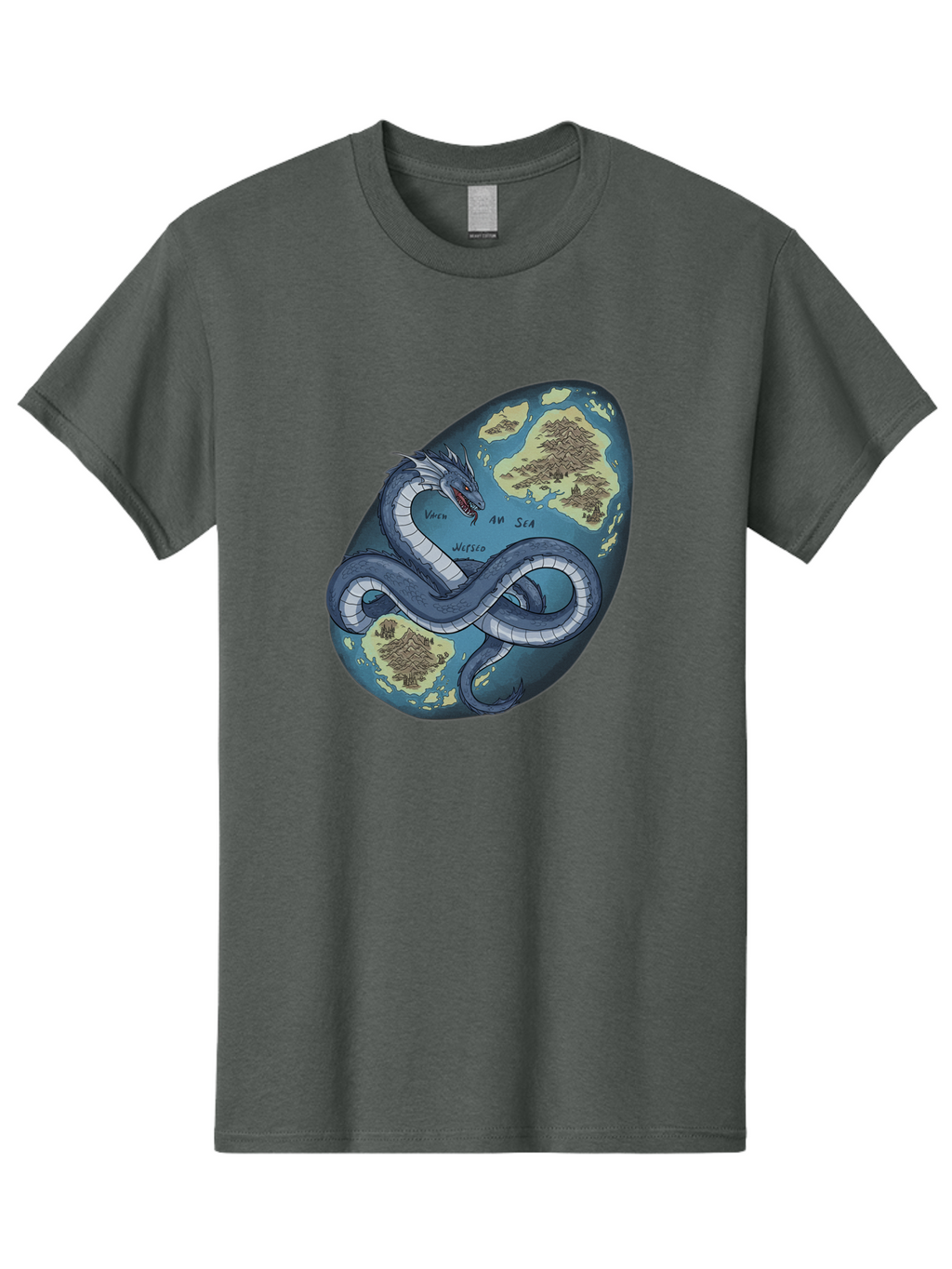 Varan-Sea-Map-Dragon Men'S Graphic Tee, 100% Cotton, Comfortable Casual Summer Wear, Machine Washable, Vintage Camera, Old Camera, Antique Camera, Black Camera, Classic Photography, Photography Equipment, Nostalgic Device, Film Camera, Baf614