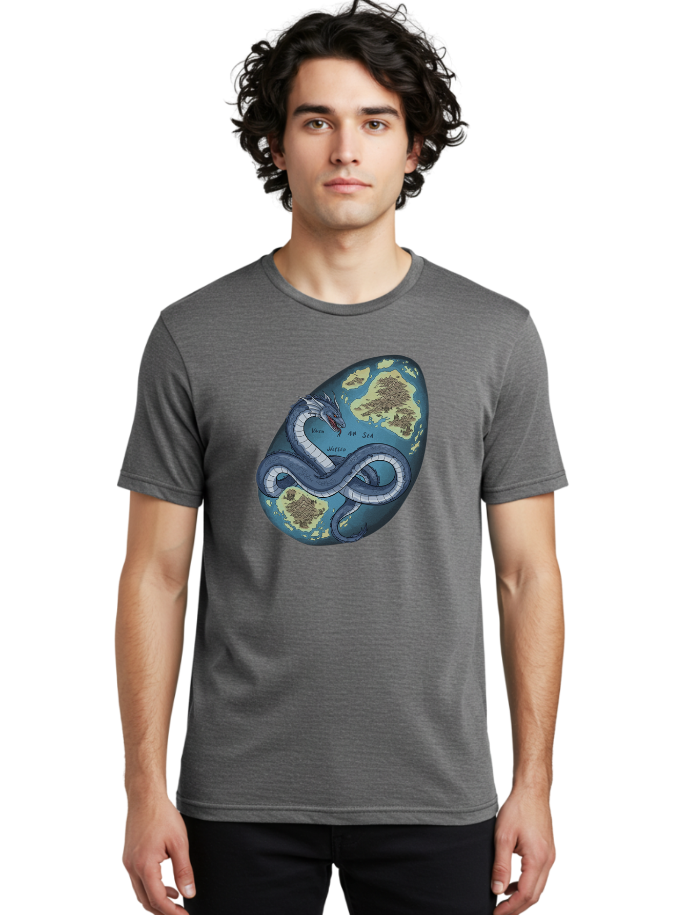 Varan-Sea-Map-Dragon Men'S Graphic Tee, 100% Cotton, Comfortable Casual Summer Wear, Machine Washable, Vintage Camera, Old Camera, Antique Camera, Black Camera, Classic Photography, Photography Equipment, Nostalgic Device, Film Camera, Baf614