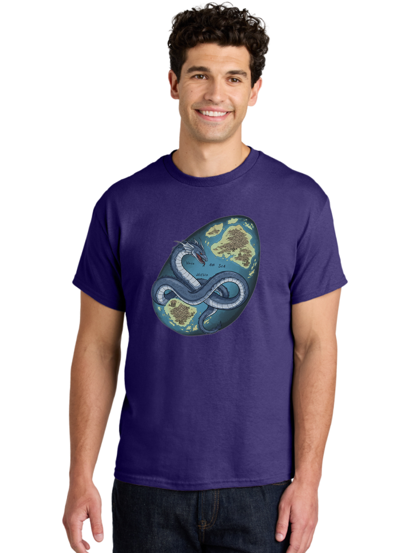 Varan-Sea-Map-Dragon Men'S Graphic Tee, 100% Cotton, Comfortable Casual Summer Wear, Machine Washable, Vintage Camera, Old Camera, Antique Camera, Black Camera, Classic Photography, Photography Equipment, Nostalgic Device, Film Camera, Baf614