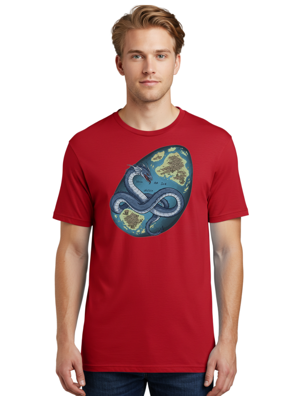 Varan-Sea-Map-Dragon Men'S Graphic Tee, 100% Cotton, Comfortable Casual Summer Wear, Machine Washable, Vintage Camera, Old Camera, Antique Camera, Black Camera, Classic Photography, Photography Equipment, Nostalgic Device, Film Camera, Baf614